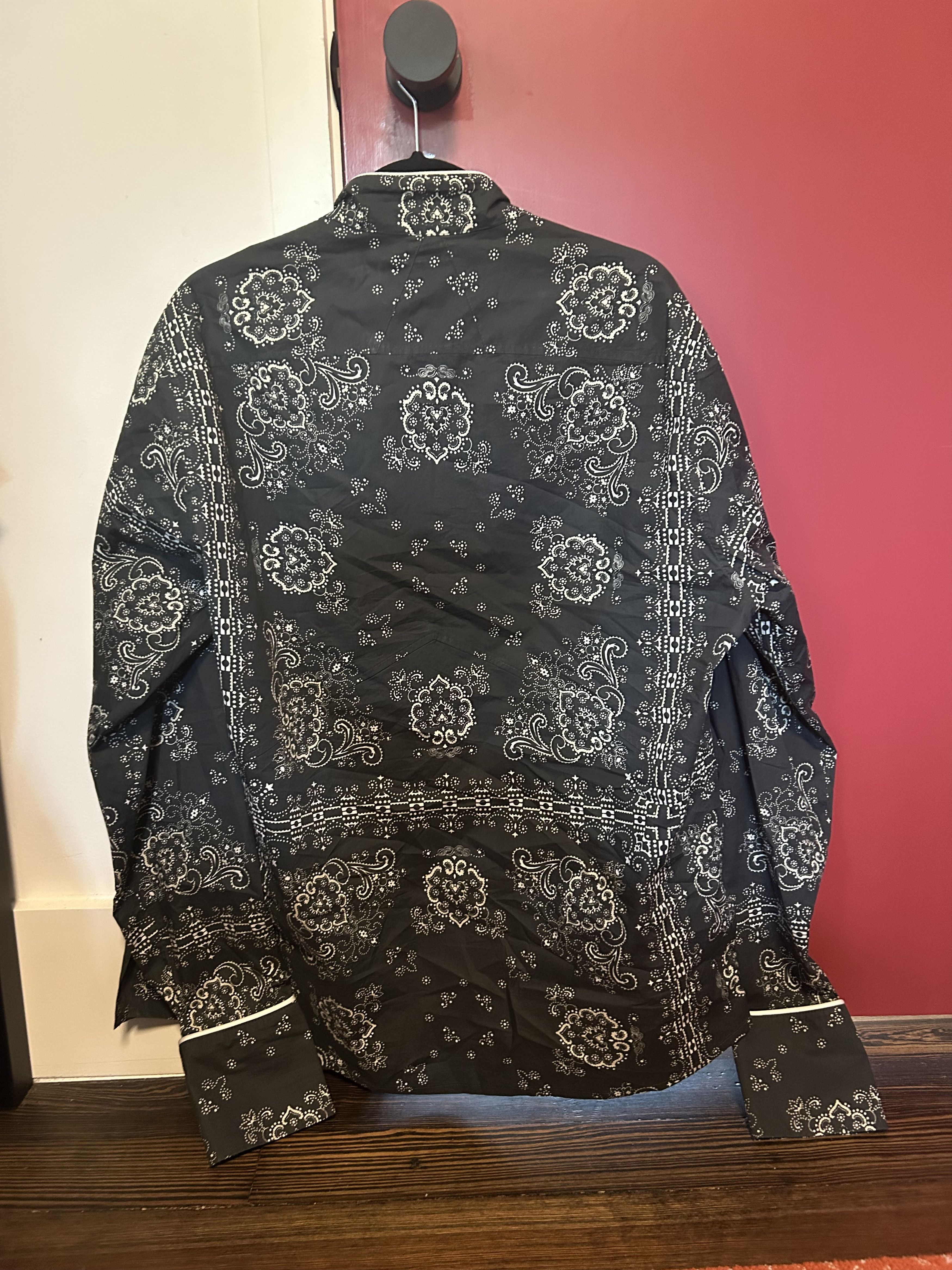 Rhude Rhude green bandana button up wind breaker Size US XL / EU 56 / 4 - 2 Thumbnail