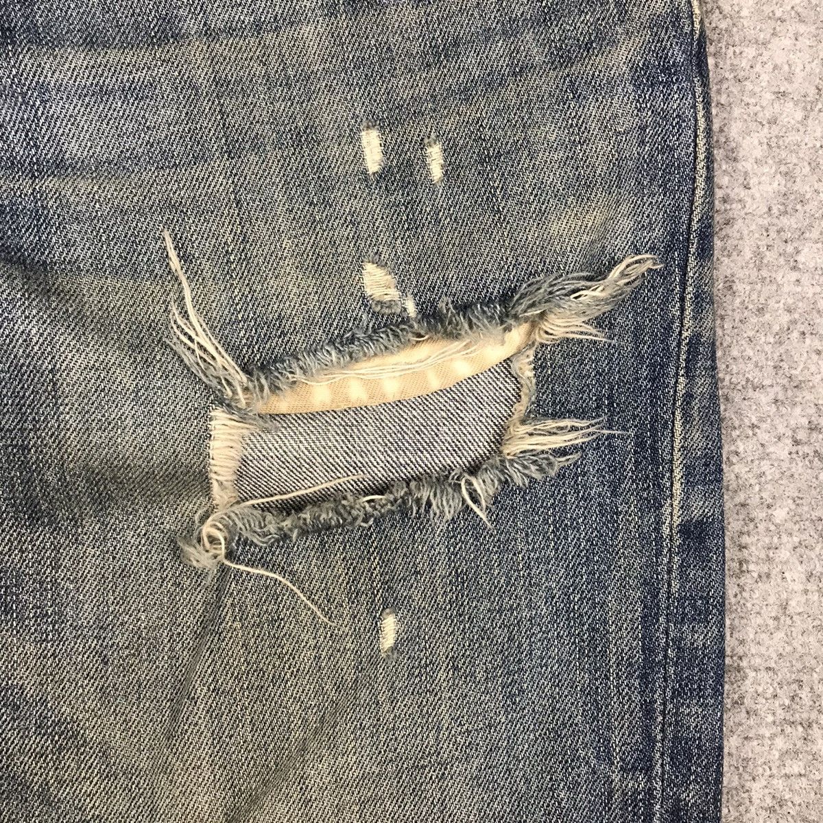 Japanese Brand Abercrombie fitch Distressed denim Japanese style pants Size US 30 / EU 46 - 8 Thumbnail