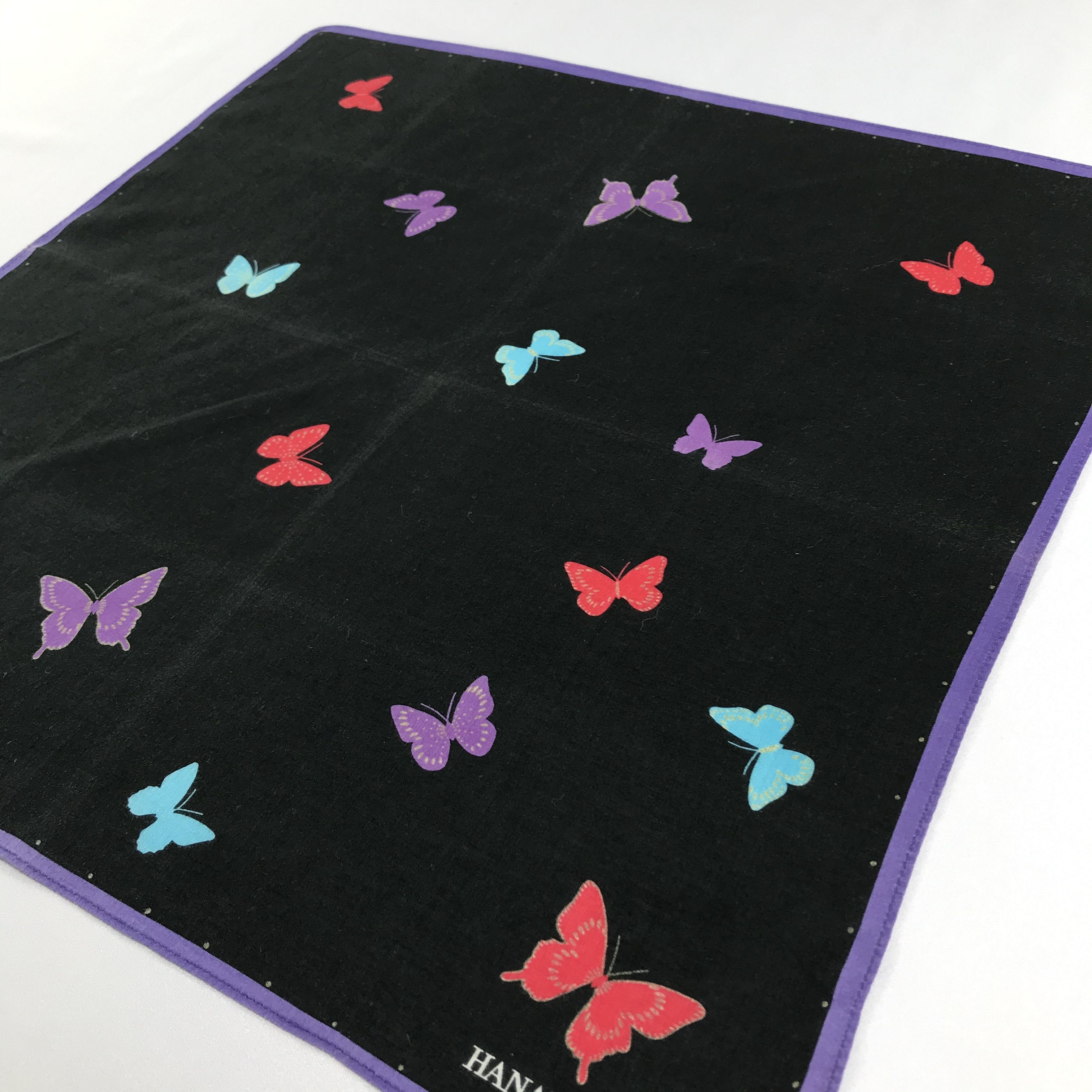 Hanae Mori Hanae Mori Handkerchief Neckerchief Bandana H1097 Size ONE SIZE - 4 Thumbnail