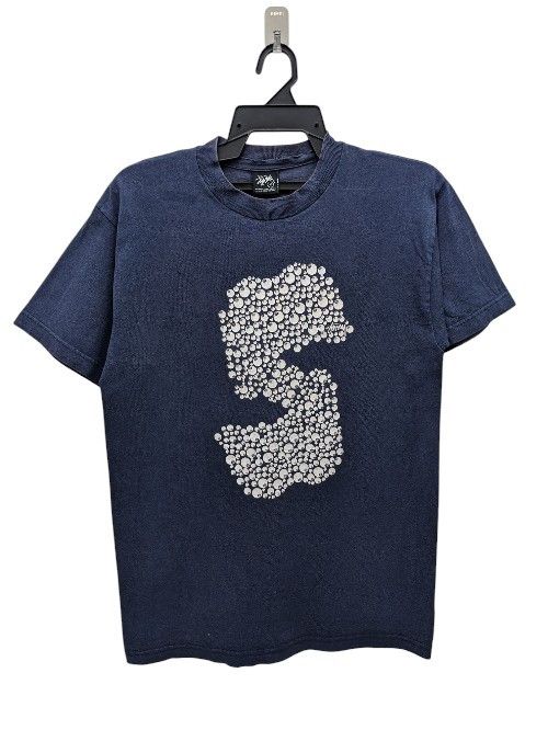 Vintage Stussy Streetwear 8 Ball Design TSHIRT