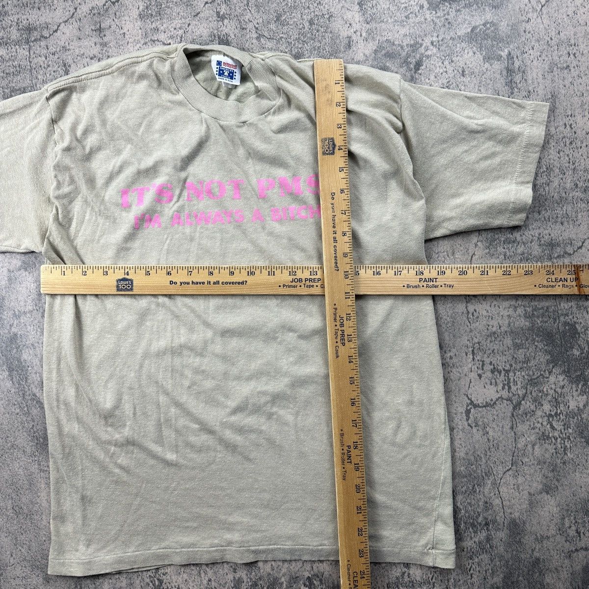 Vintage Vintage 80s It’s not PMS Single Stitched T Shirt Size US M / EU 48-50 / 2 - 5 Thumbnail