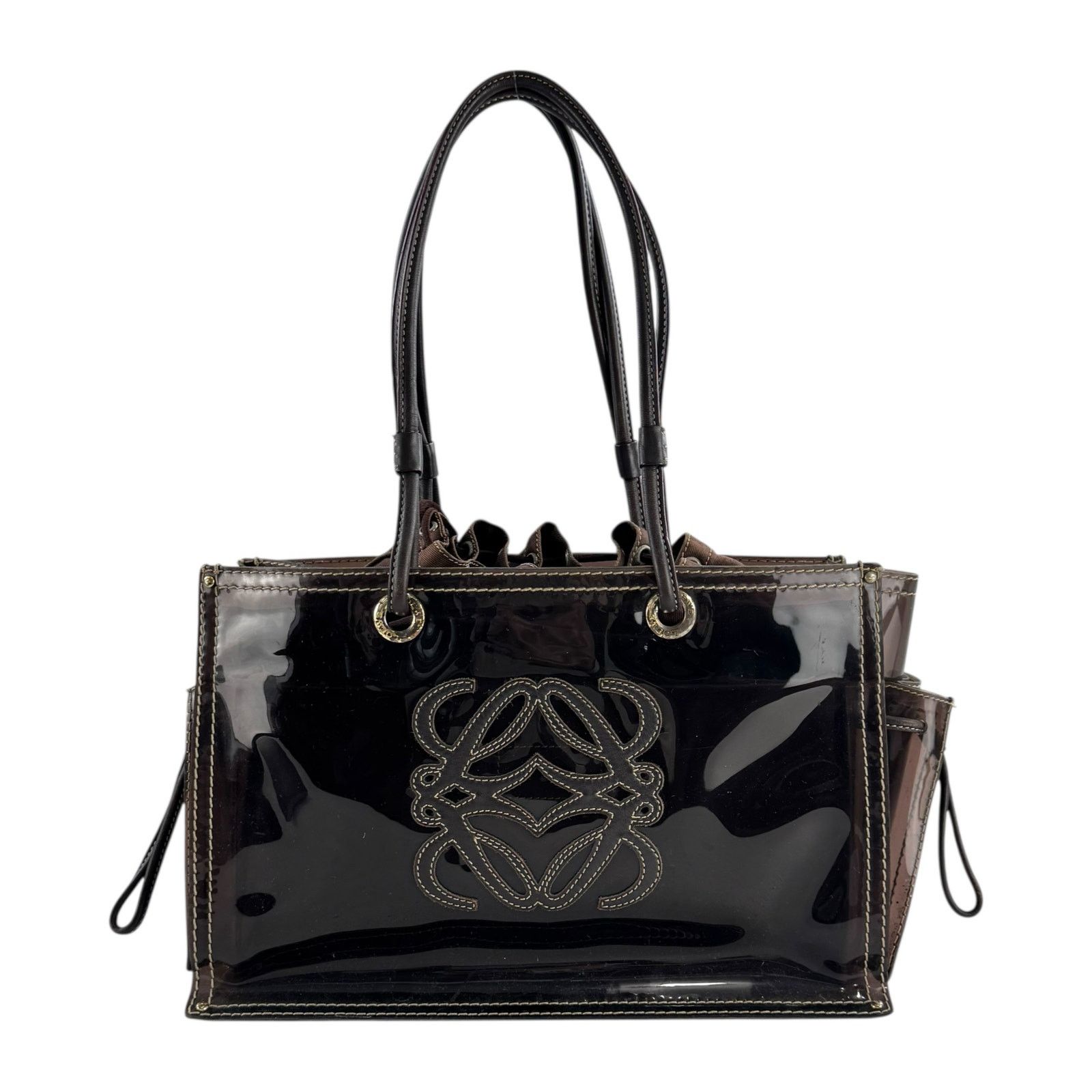 Loewe Loewe Anagram Vinyl Tote Bag Size ONE SIZE - 2 Thumbnail