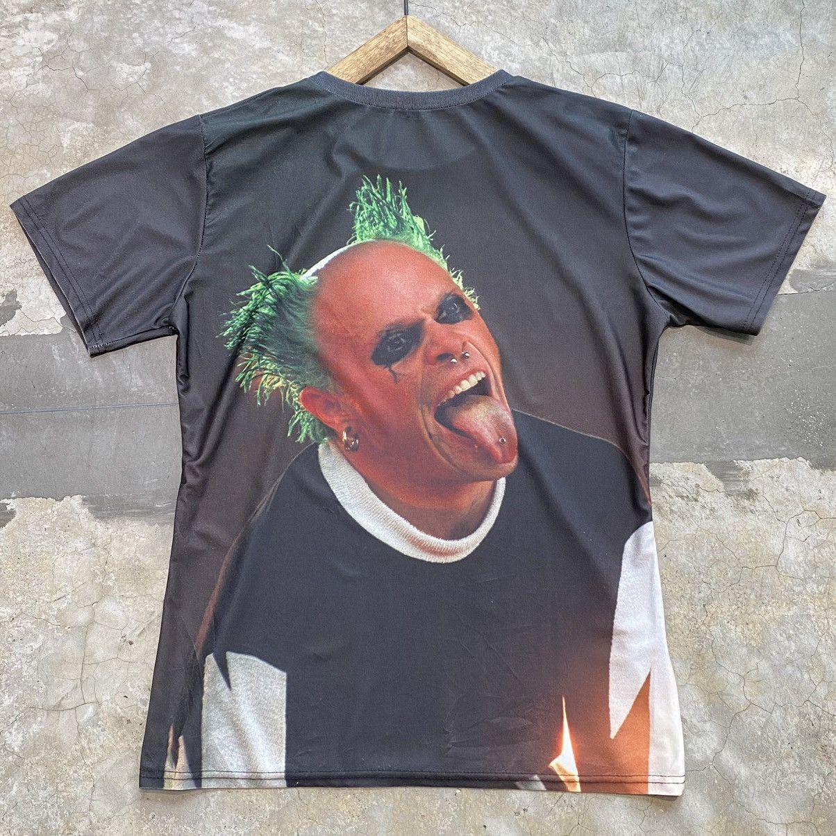 Band Tees Prodigy Keith Flint All Over Print Bootleg Jersey Size US XL / EU 56 / 4 - 2 Thumbnail