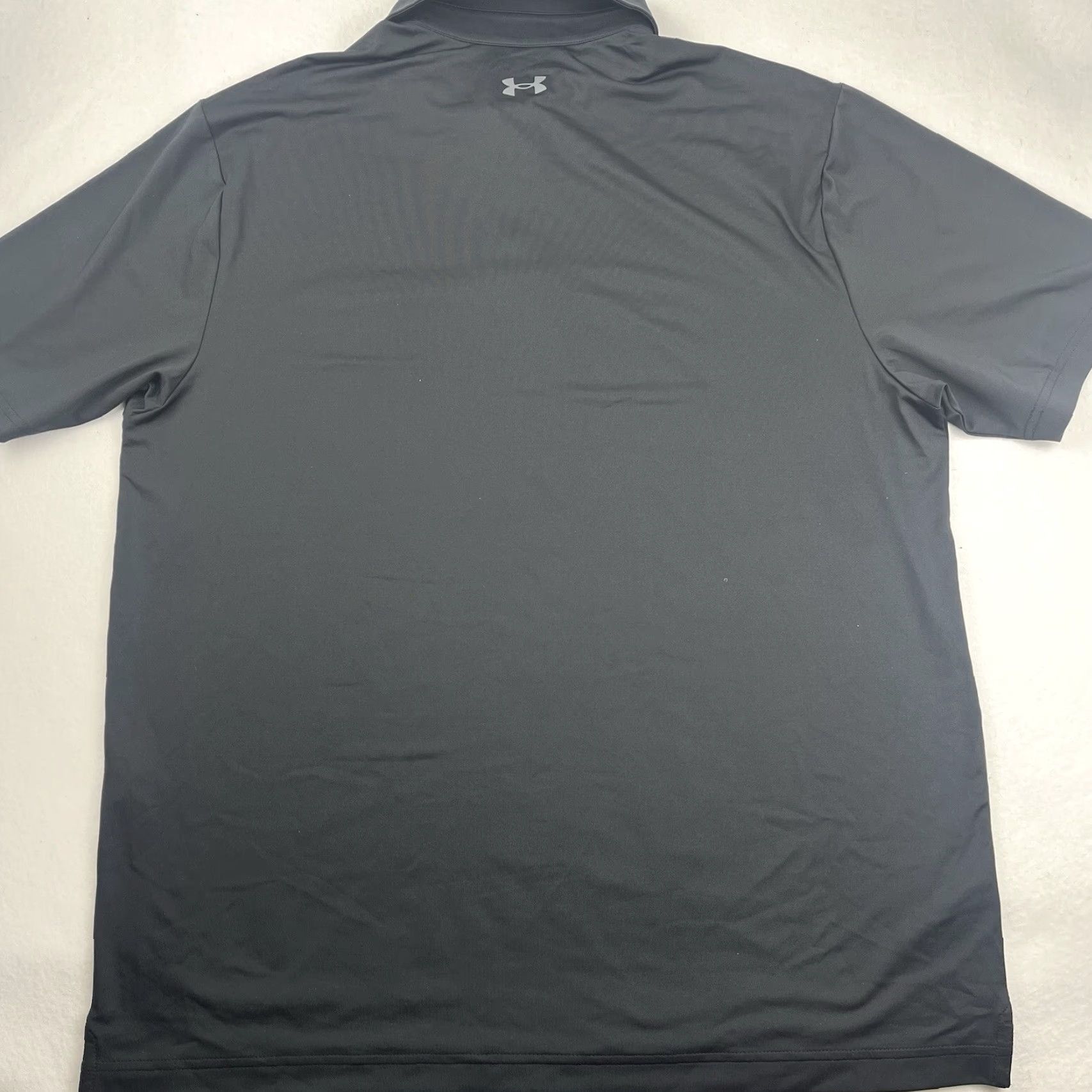 Under Armour Under Armour Golf Polo Shirt Mens L Black Heatgear Loose Polo Short Sleeve Logo Classic performance/Activity Golf Size US L / EU 52-54 / 3 - 5 Thumbnail