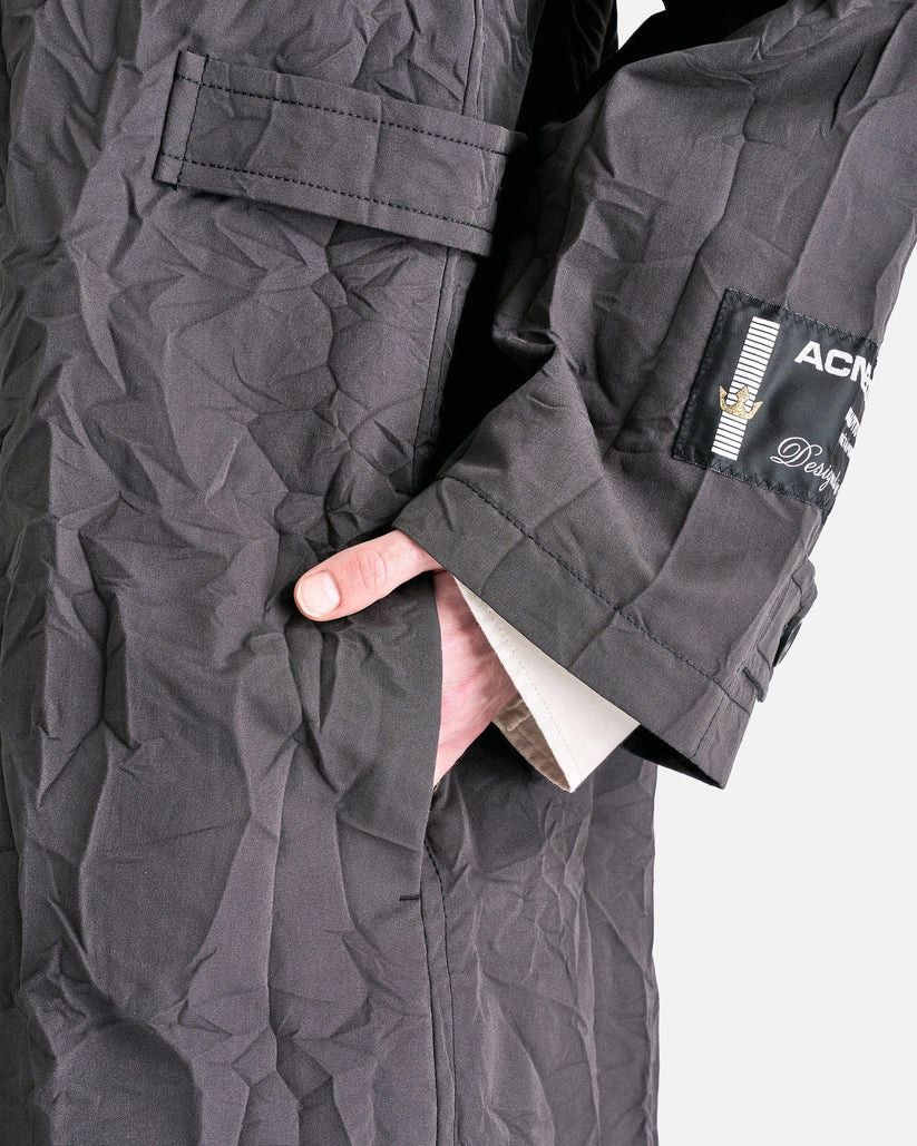 Acne Studios o1s1v1r1oon0925 Long Coat in Dark Grey Size US L / EU 52-54 / 3 - 4 Thumbnail