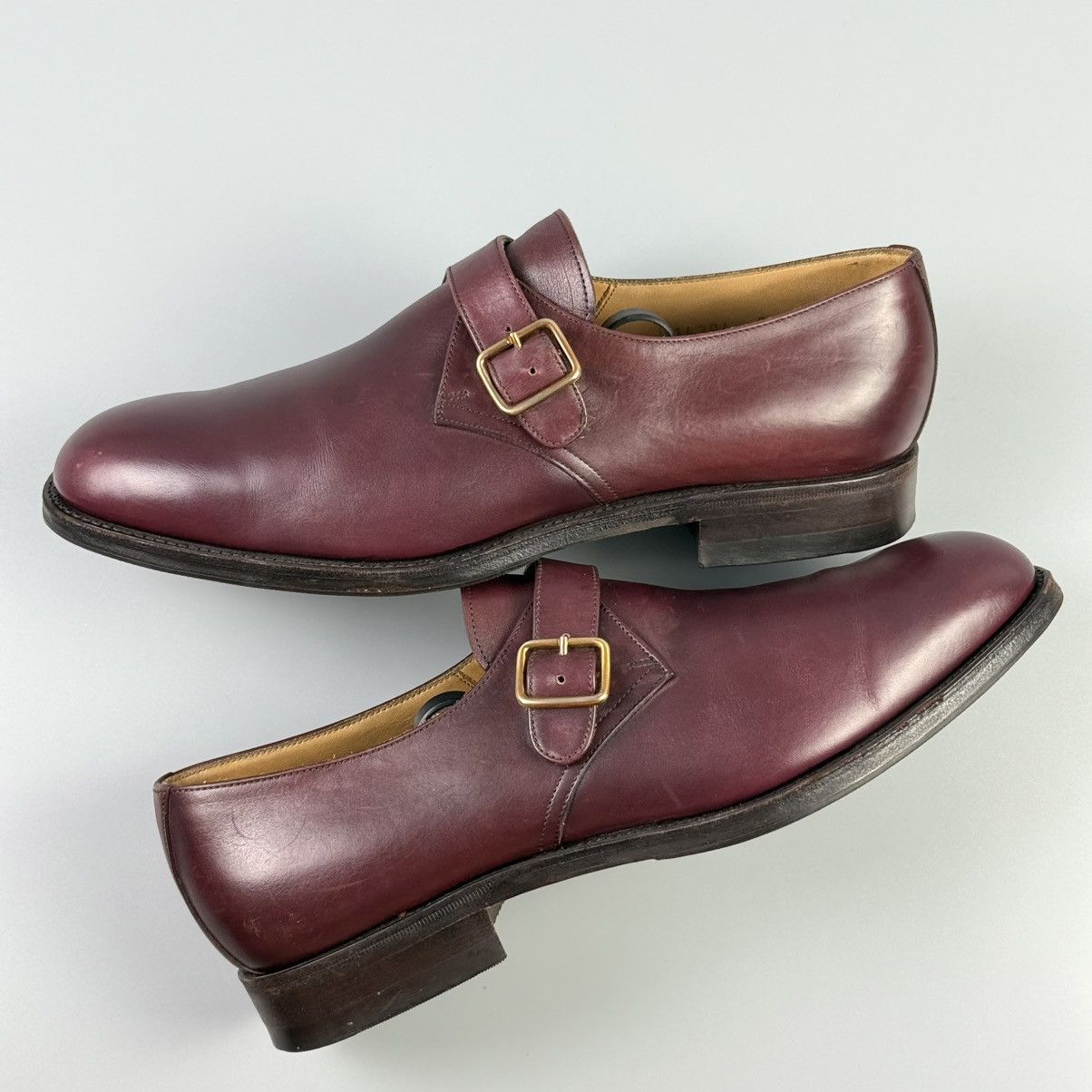 Carmina Carmina 565 Single Monk Shoes Size US 8 / EU 41 - 2 Thumbnail