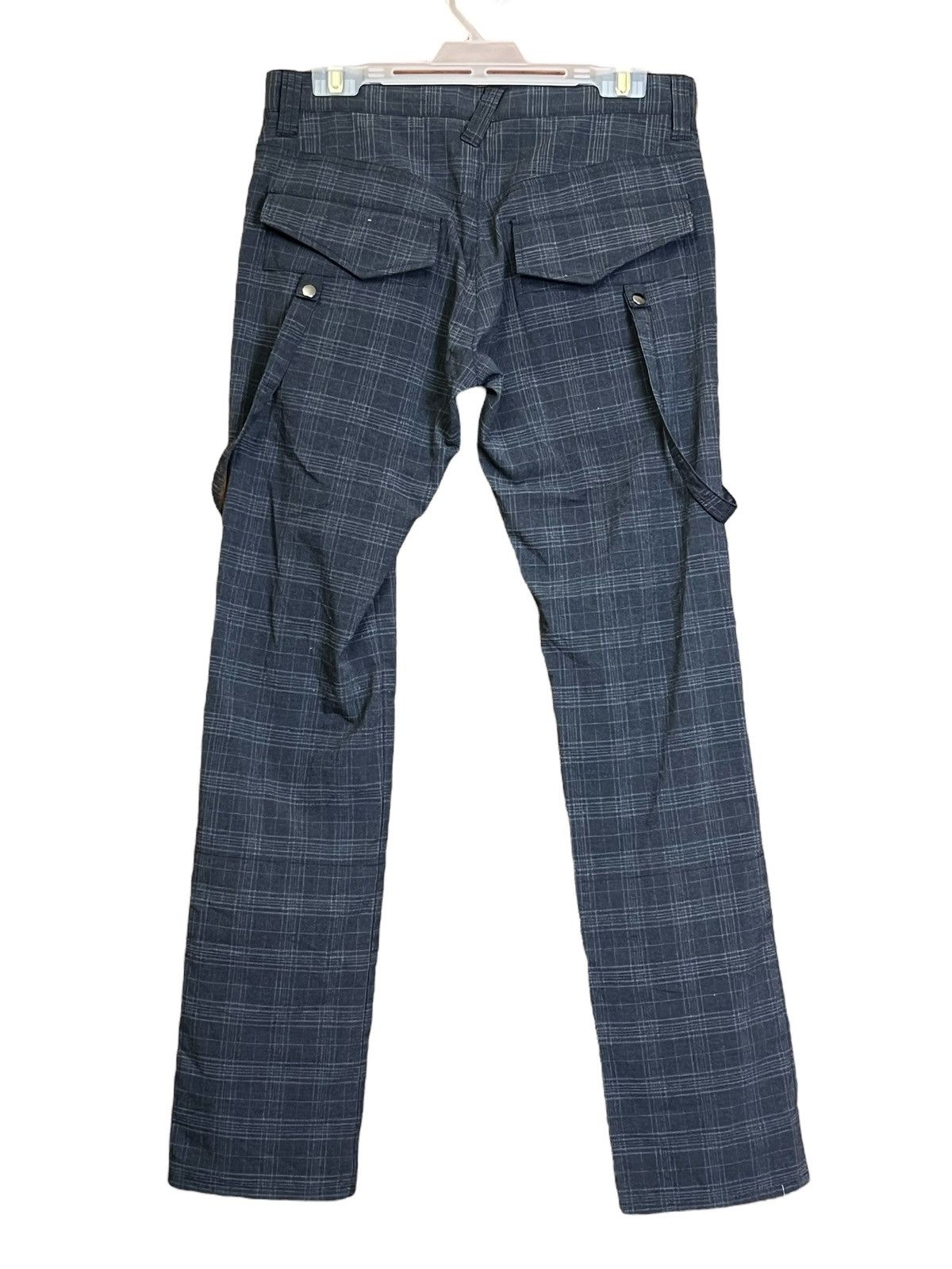 Punk and Yo JAPANESE COMME CA COMMUNE CHECKERED GOTHIC PUNK STYLE PANT Size US 31 - 2 Thumbnail