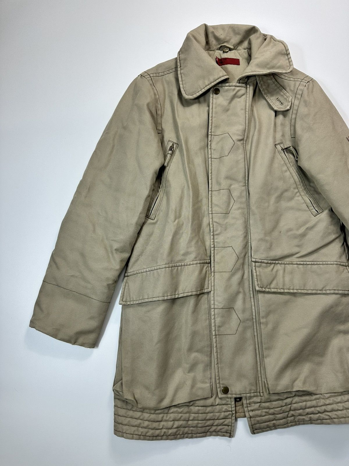 Levi's LEVIS Red Tab Long Jacket Beige Men's Size US M / EU 48-50 / 2 - 3 Thumbnail