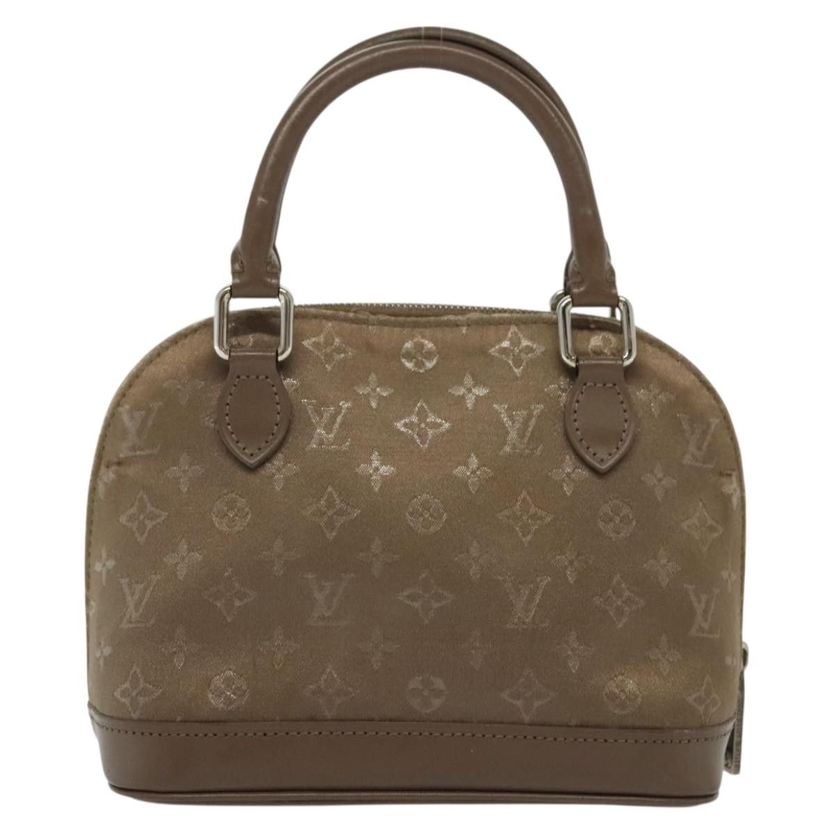 Louis Vuitton LOUIS VUITTON Monogram Satin Little Alma Hand Bag Gray Size ONE SIZE - 2 Thumbnail