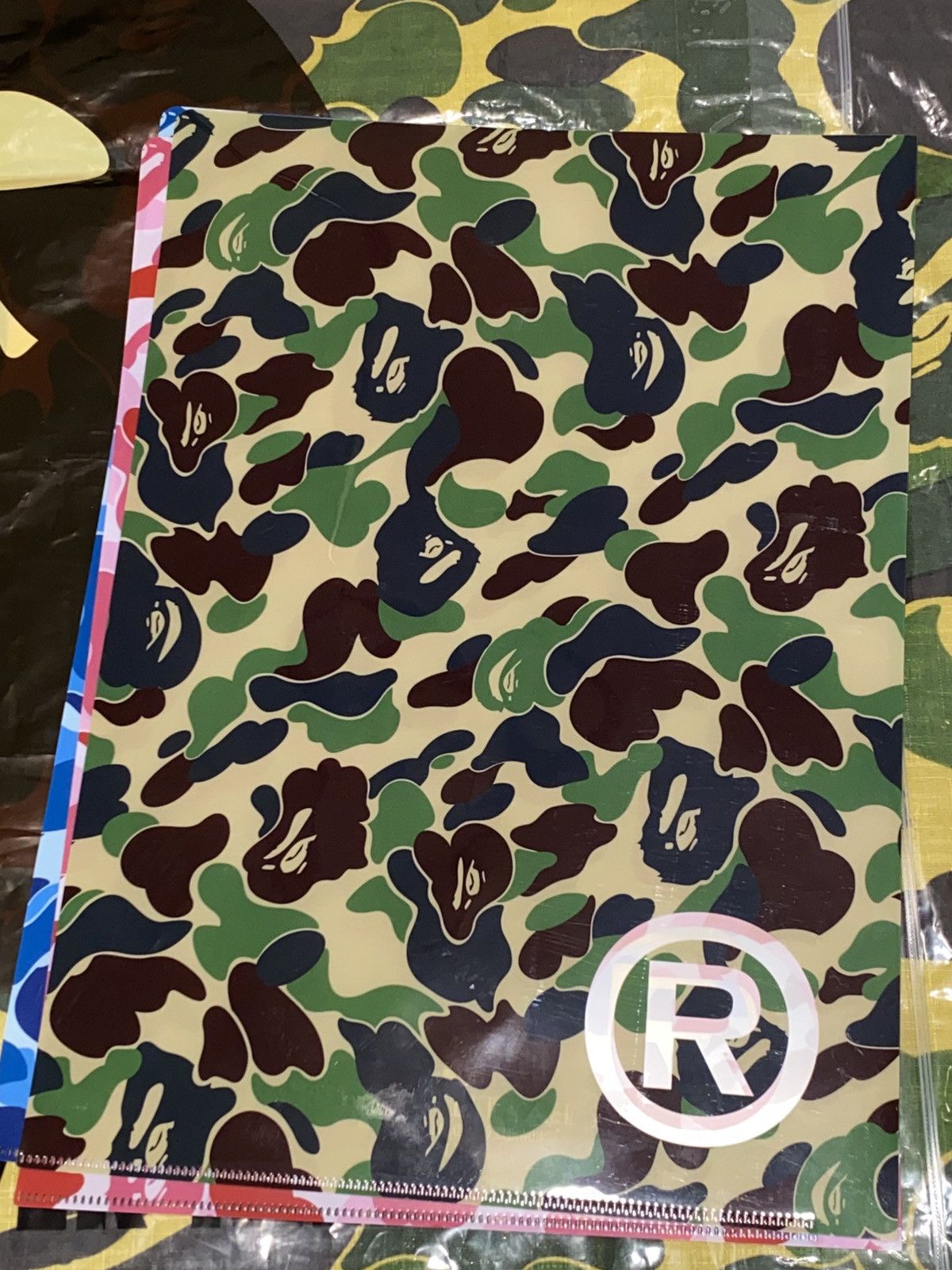 Bape Bape Color Camo File Sheet protector Size ONE SIZE - 5 Thumbnail