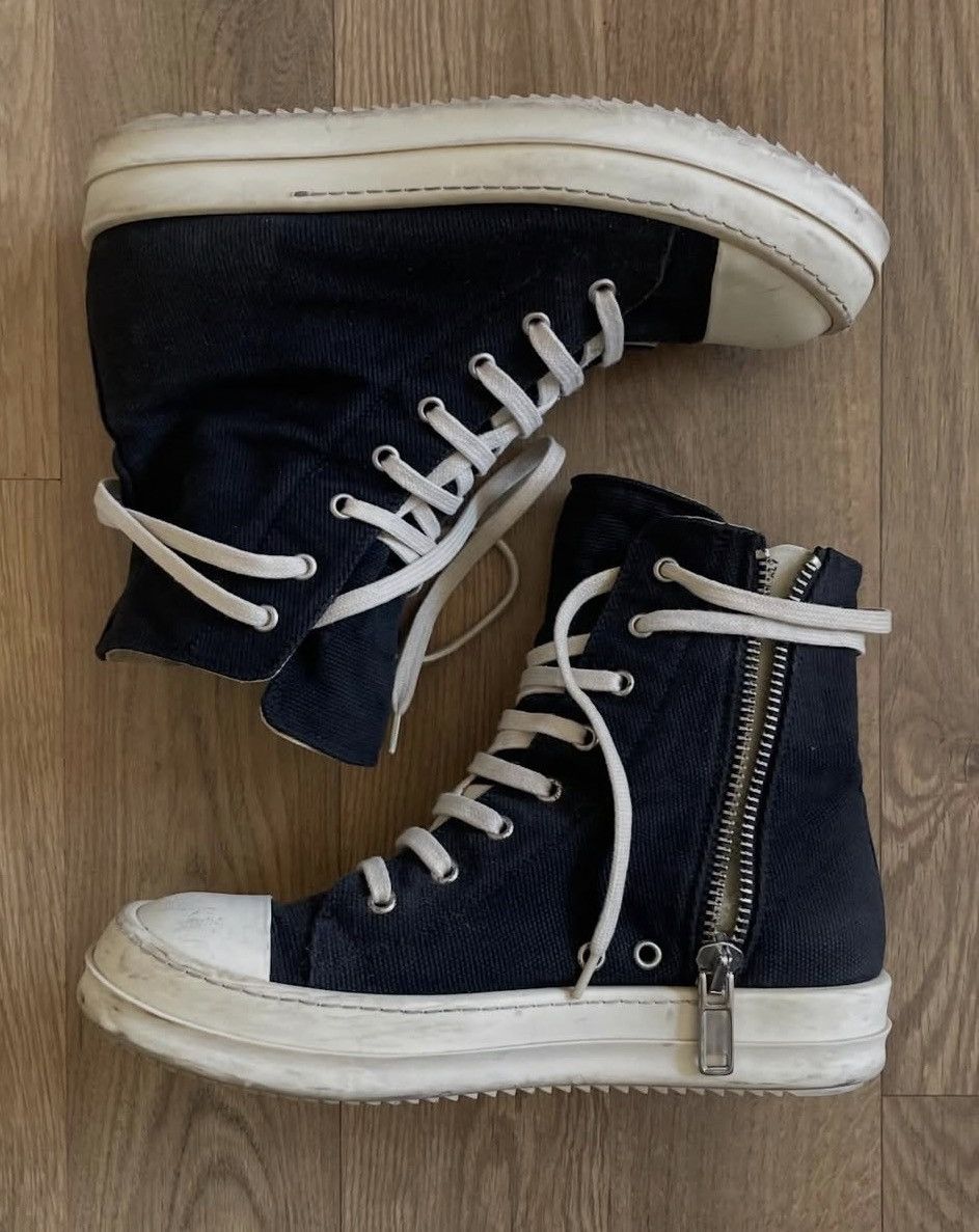 YKK Zip Vintage Hi-Top Ramones
