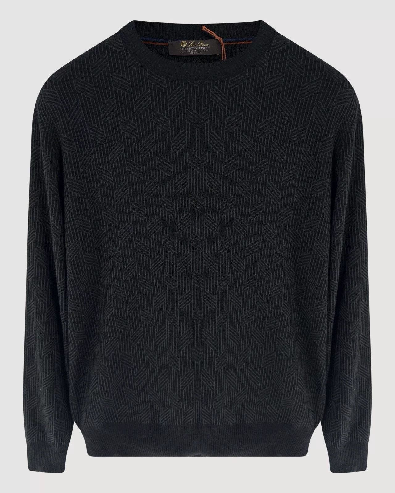 Loro Piana black knit sweater from loro piana Size US L / EU 52-54 / 3 - 1 Thumbnail