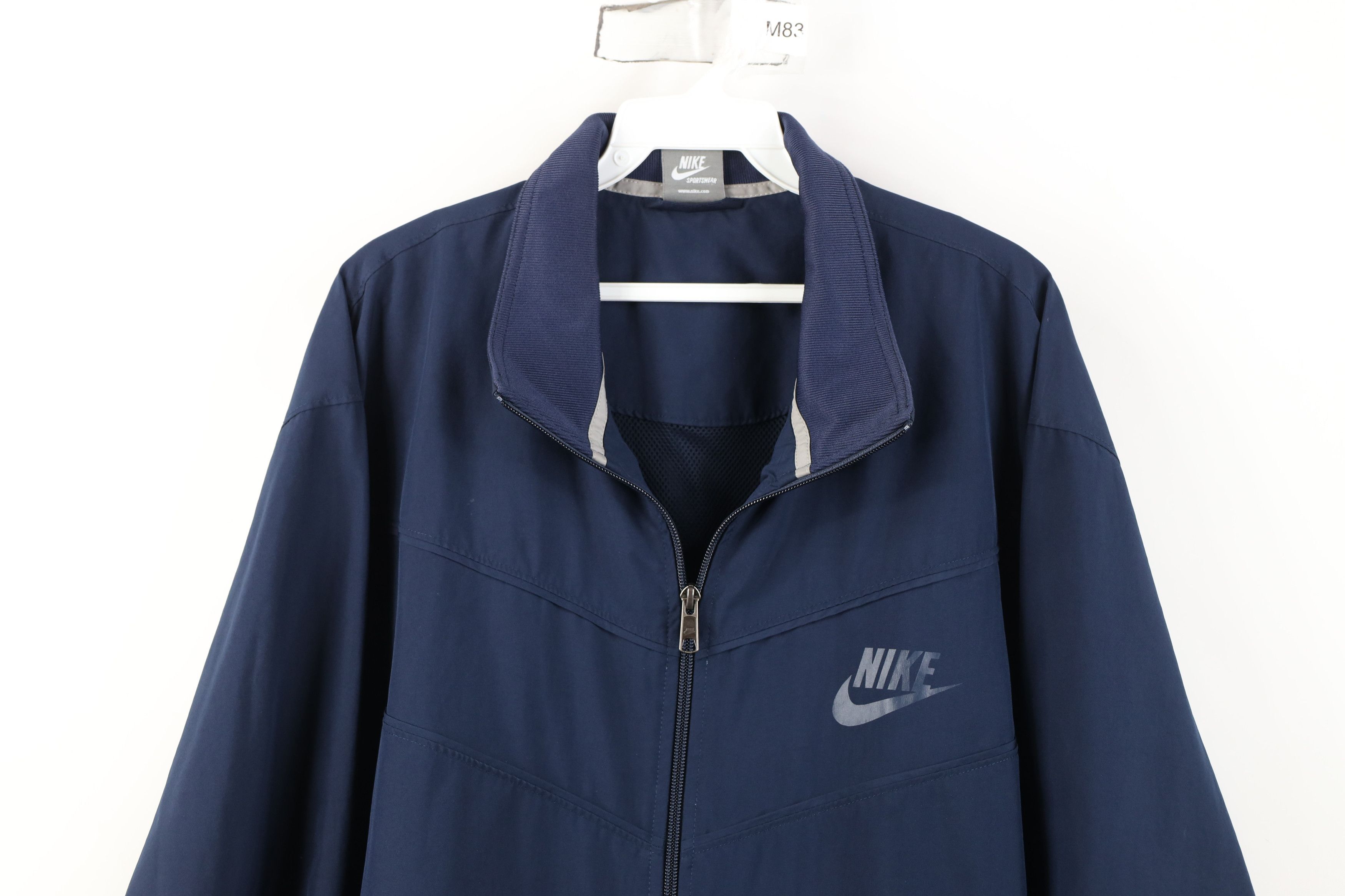 Nike Vintage Y2K Nike Sportswear Swoosh Windrunner Track Jacket Size US XL / EU 56 / 4 - 2 Thumbnail