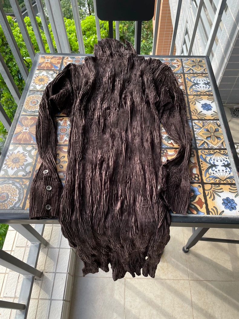 Issey Miyake Issey Miyake Brown dress Size M / US 6-8 / IT 42-44 - 4 Thumbnail