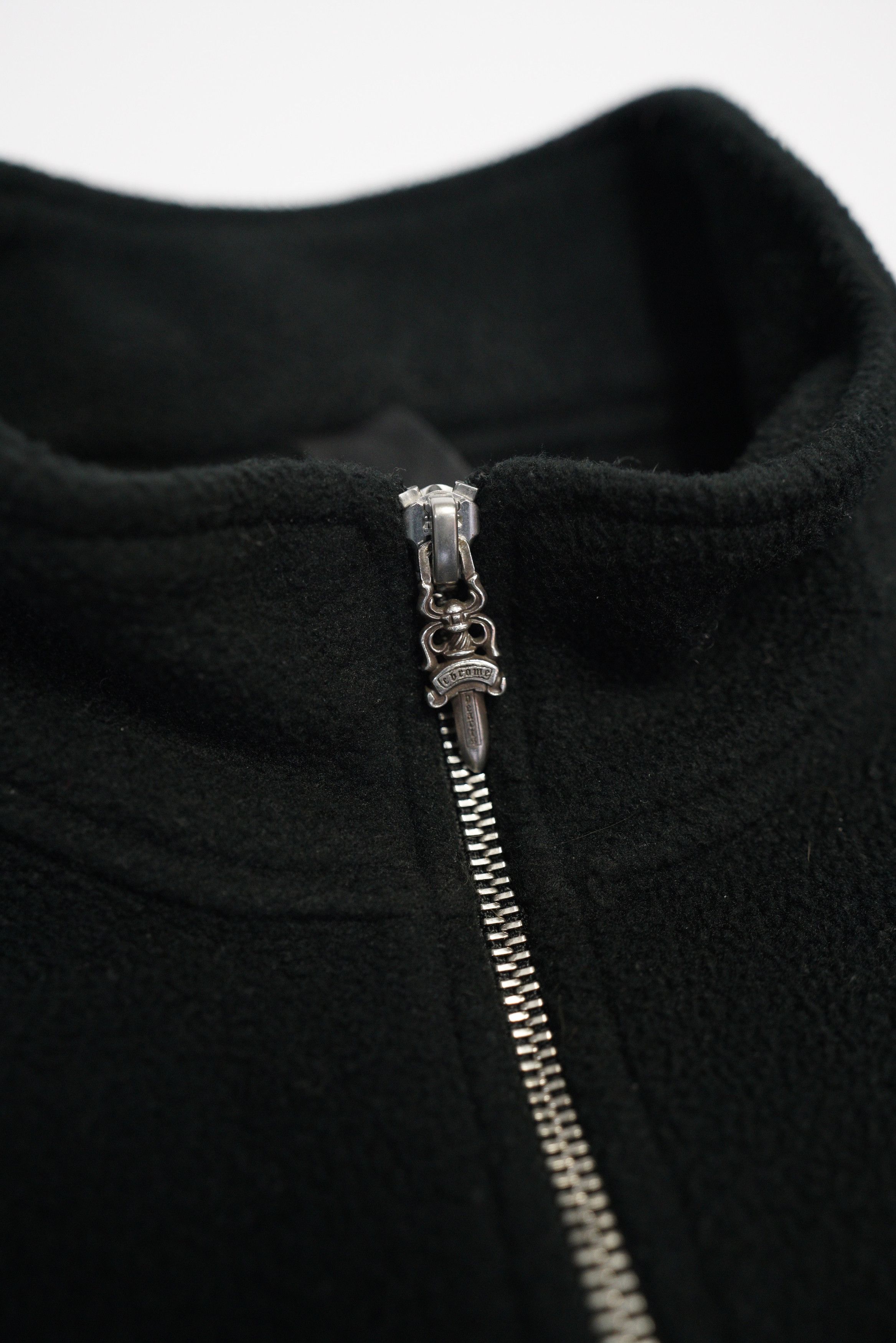 Chrome Hearts Chrome Hearts Fleece Horseshoe Logo Half Zip Sweatshirt Size US L / EU 52-54 / 3 - 7 Thumbnail