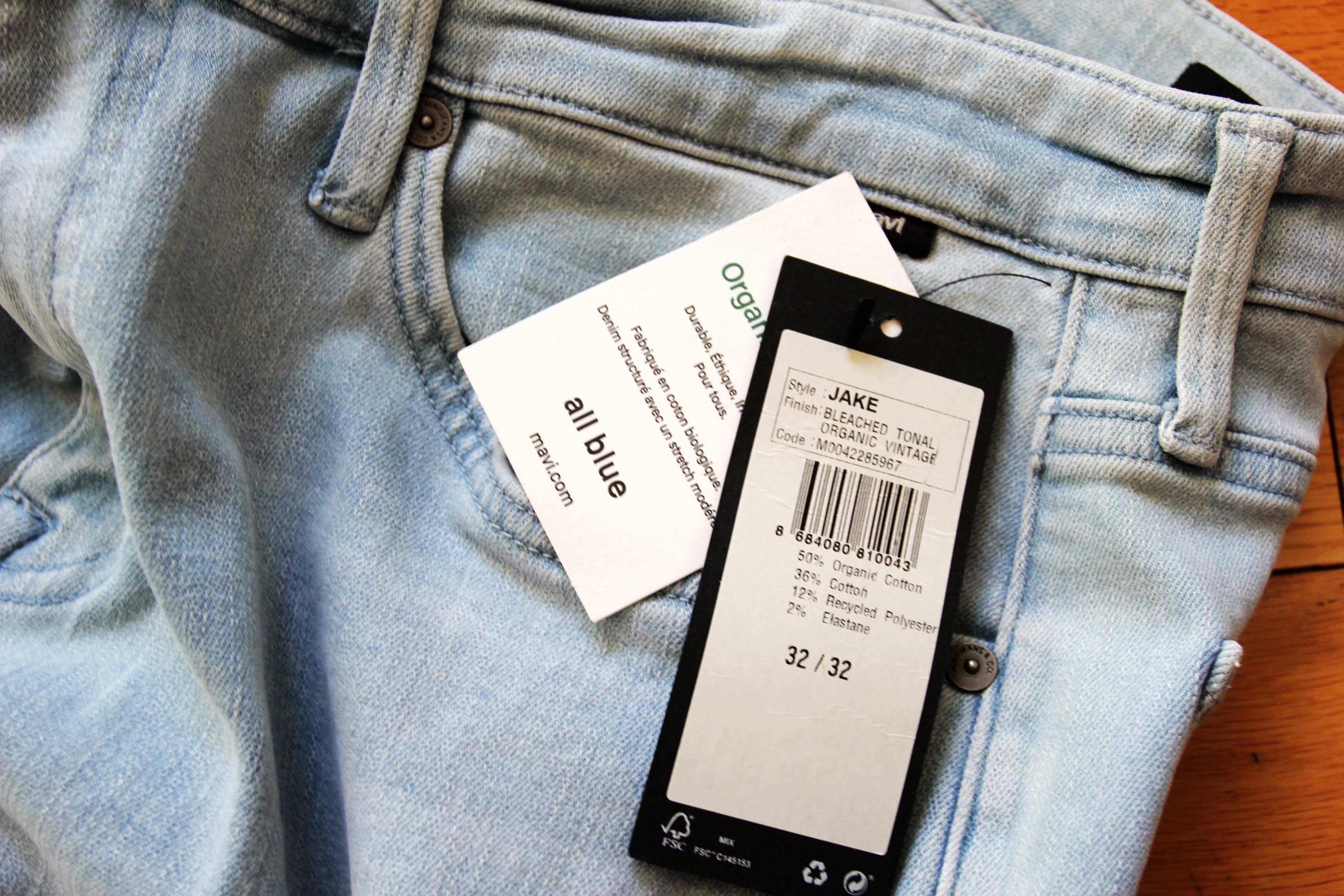 Mavi BNWT SS24 MAVI JAKE BLEACHED TONAL SLIM LEG JEANS 32 Size US 32 / EU 48 - 8 Thumbnail