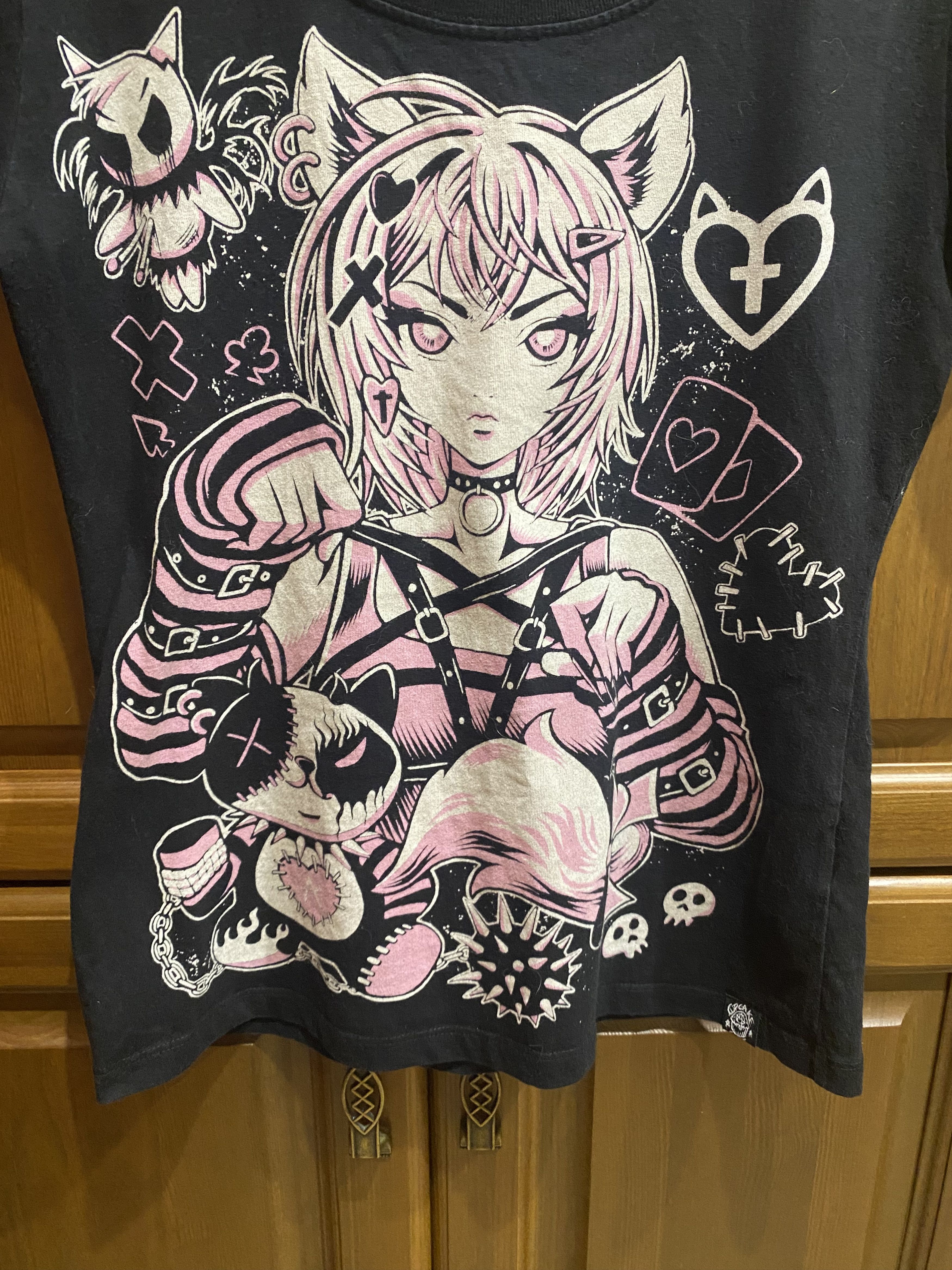 Other Cupcake Cult Cosplay Kawaii Cute Emo Dollskill Killstar Size L / US 10 / IT 46 - 7 Thumbnail