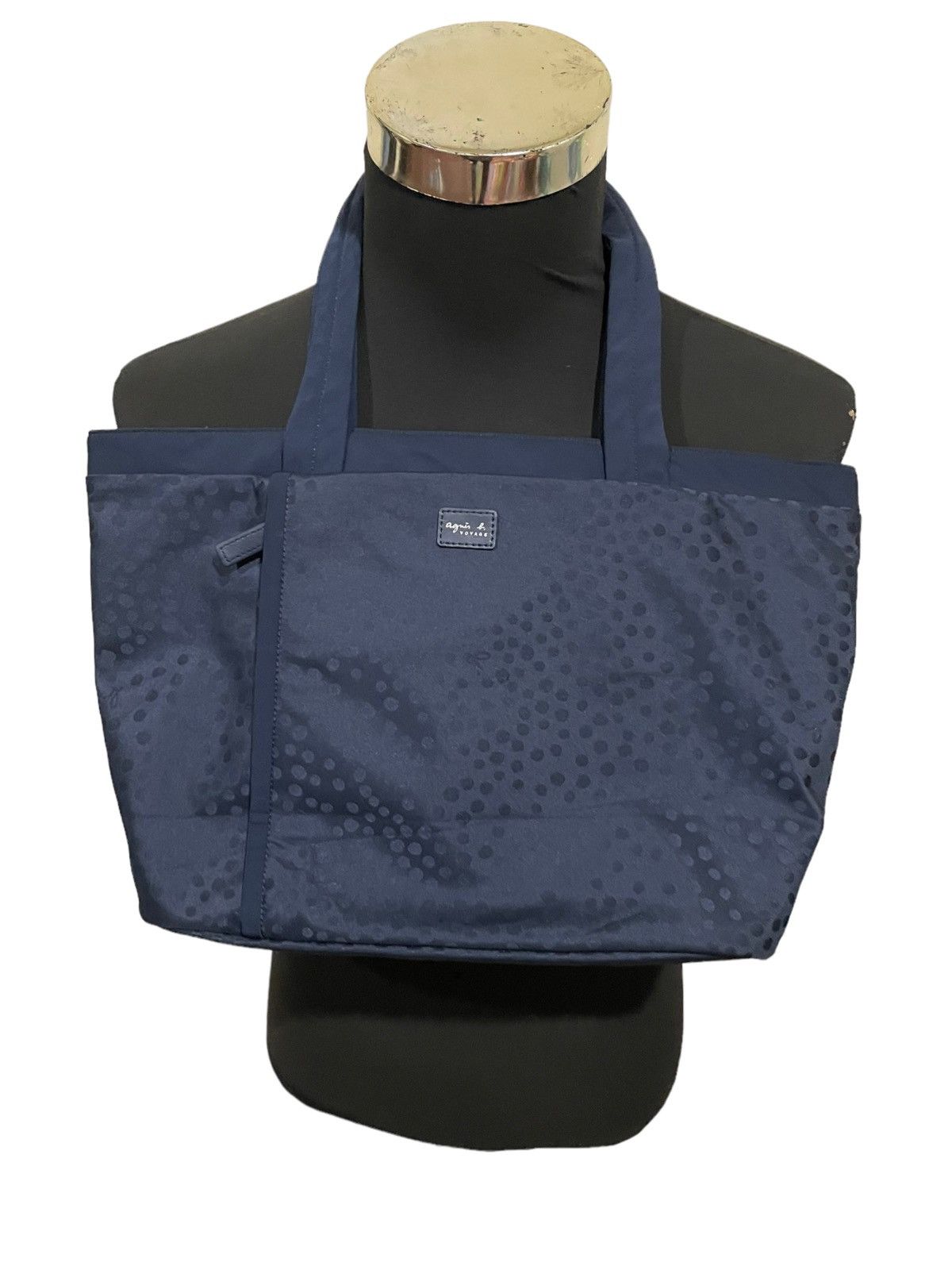 Designer × agnes b. Agnes B Polka Dots Shadow Nylon Shoulder Bags Size ONE SIZE - 11 Thumbnail