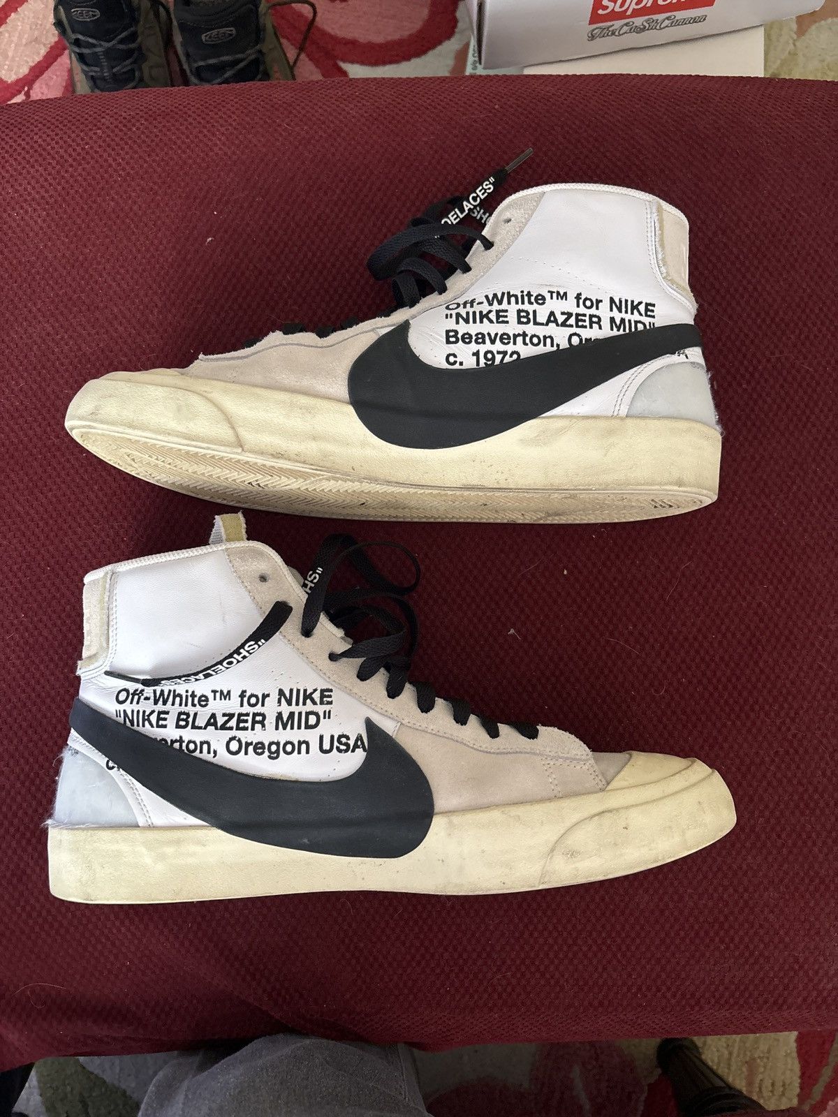 Nike × Off-White Off White Blazers Size US 12 / EU 45 - 1 Thumbnail