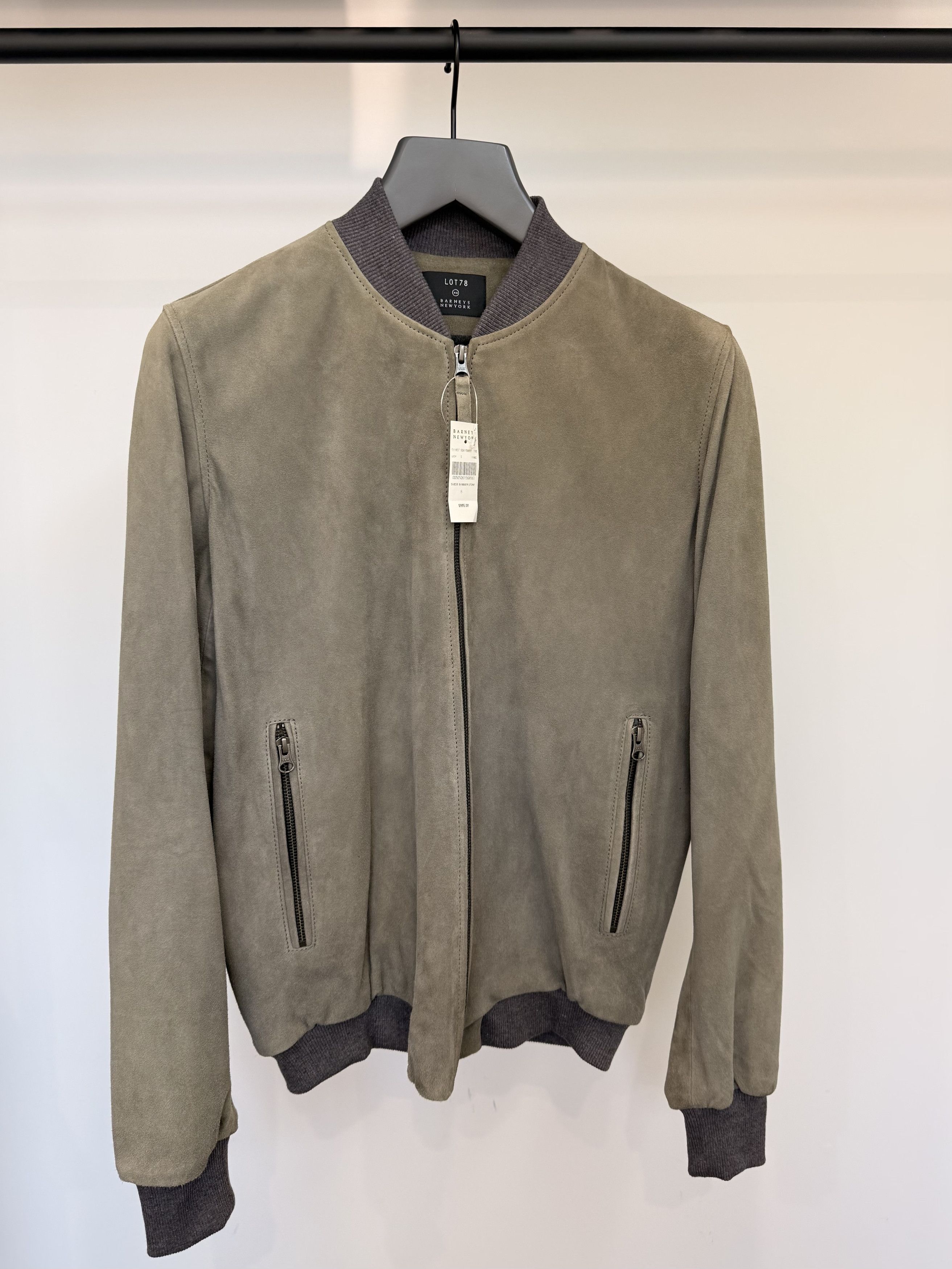lot78 Barney's New York Suede Bomber Size US M / EU 48-50 / 2 - 3 Thumbnail