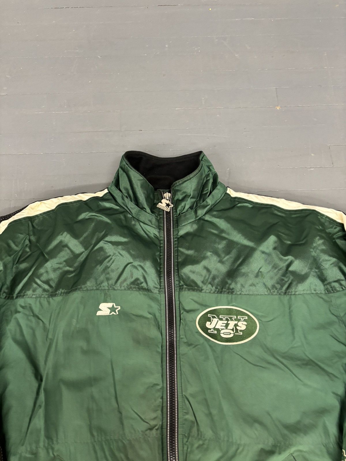 Pro Line × Starter × Vintage Vintage 90s pro line starter NY Jets jacket Size US XXL / EU 58 / 5 - 4 Thumbnail
