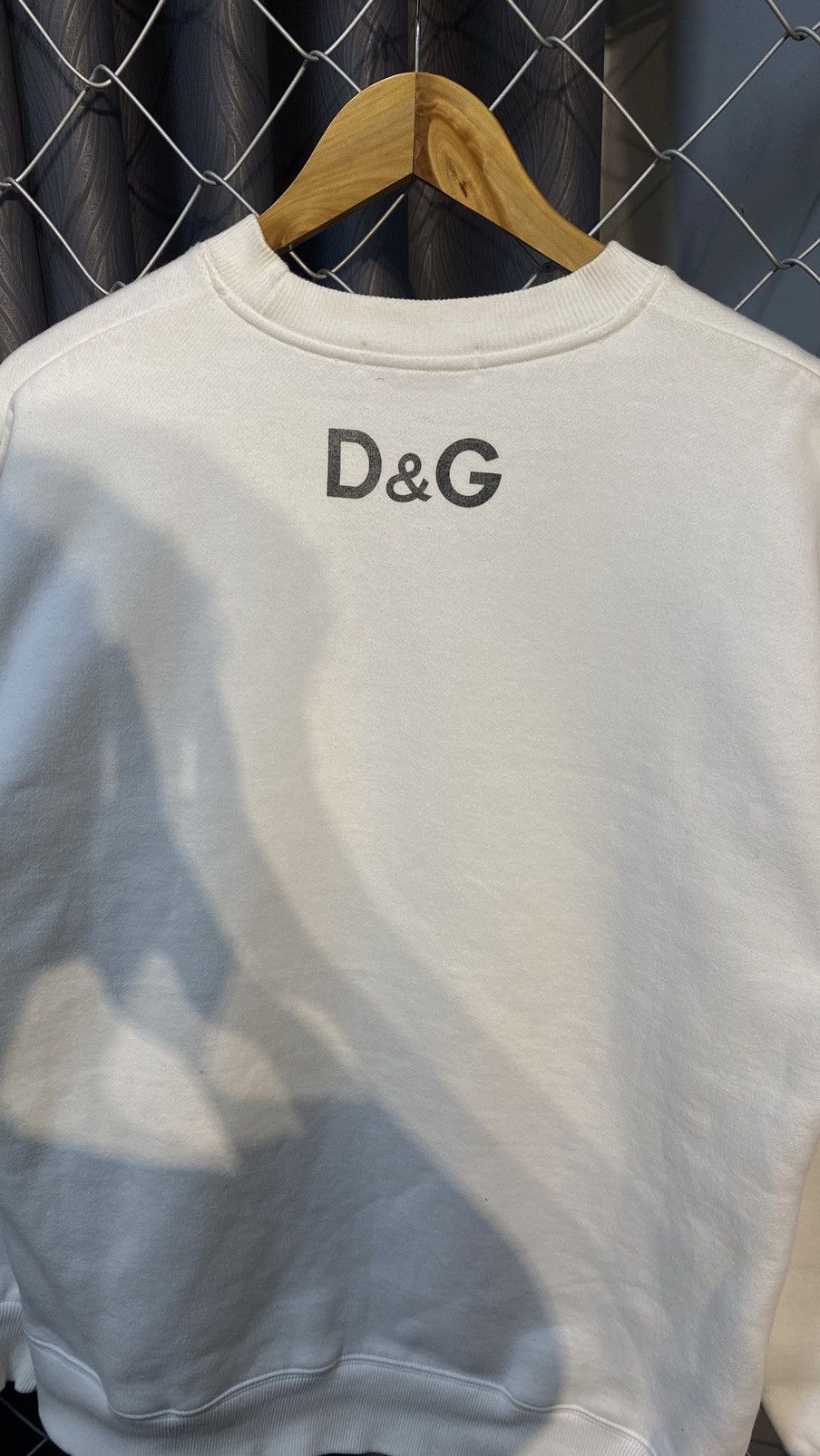 Dolce & Gabbana VINTAGE DOLCE & GABBANA ITALY SWEATSHIRT WHITE LARGE Size US L / EU 52-54 / 3 - 4 Thumbnail