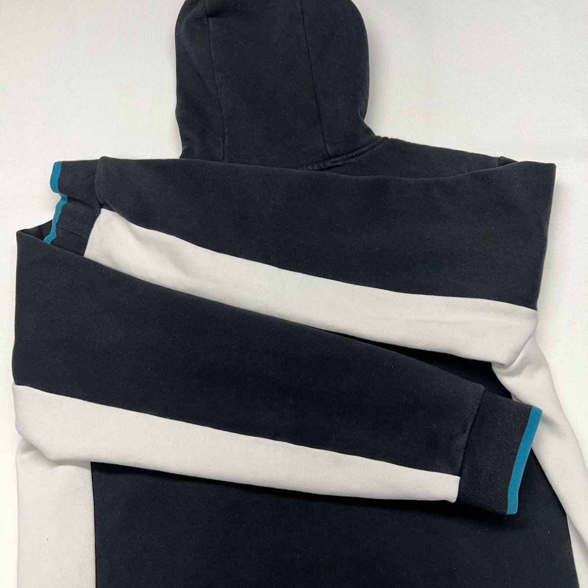 Nike Nike Sweatshirt Hoodie Teal Black Sportswear Logo Sweater Size US L / EU 52-54 / 3 - 16 Thumbnail