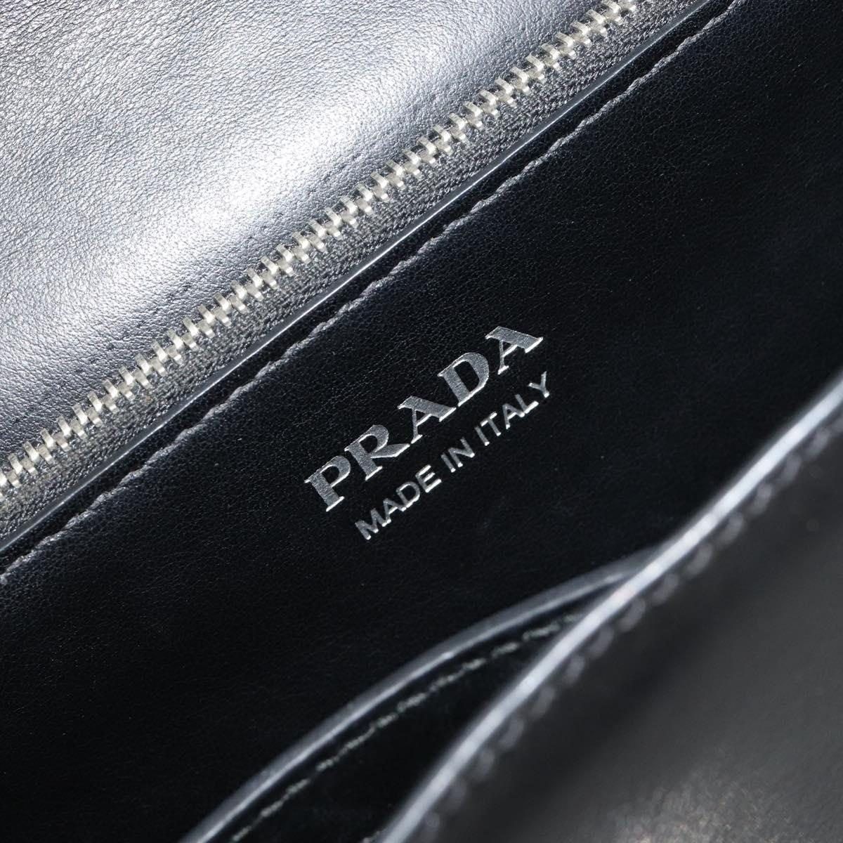 Prada Prada Leather Electra Studs Shoulder Bag Black Size ONE SIZE - 9 Thumbnail