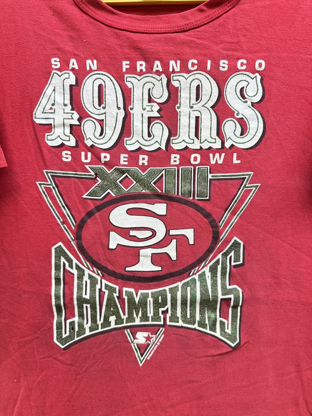 Starter × Vintage Vintage Starter 49Ers 1988 Faded Tee Size US L / EU 52-54 / 3 - 2 Thumbnail