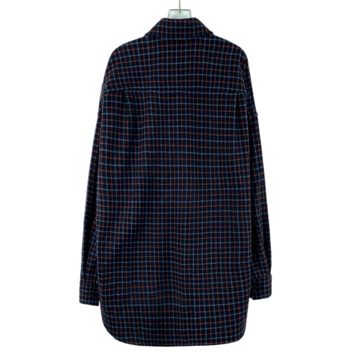 Gucci Gucci Plaid Wool Lapel Long-sleeve Shirt Jacket K26WX Size US XS / EU 42 / 0 - 2 Thumbnail