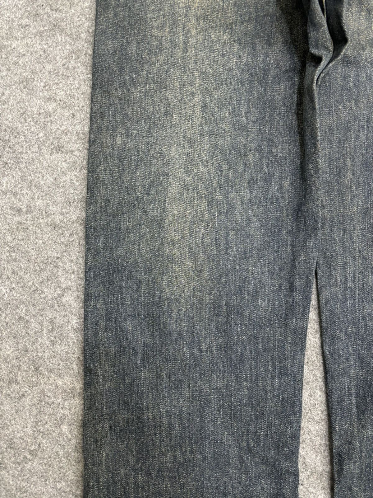 Designer SMITH's Distressed Rip&Repair Rare Sick Dope Denim F552 Size US 30 / EU 46 - 17 Thumbnail