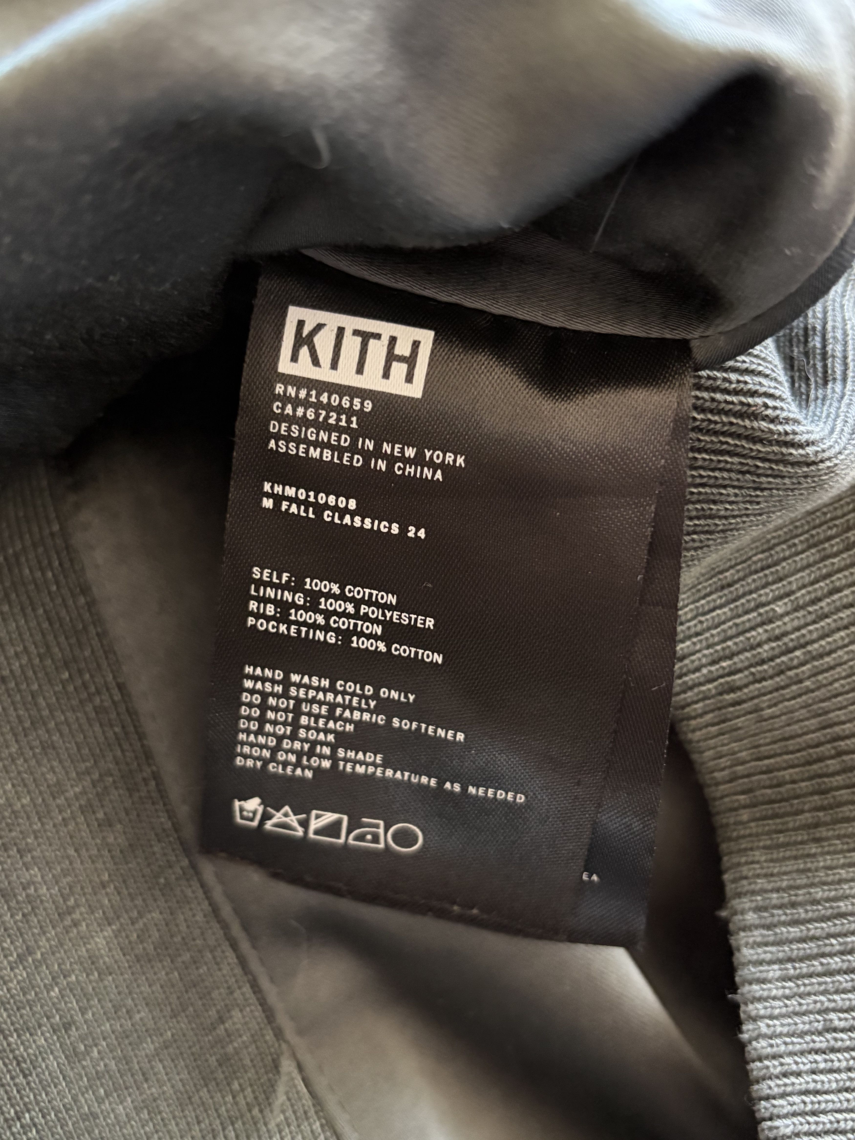 Kith Kith Fleece Avery Bomber Jacket Size US M / EU 48-50 / 2 - 4 Thumbnail