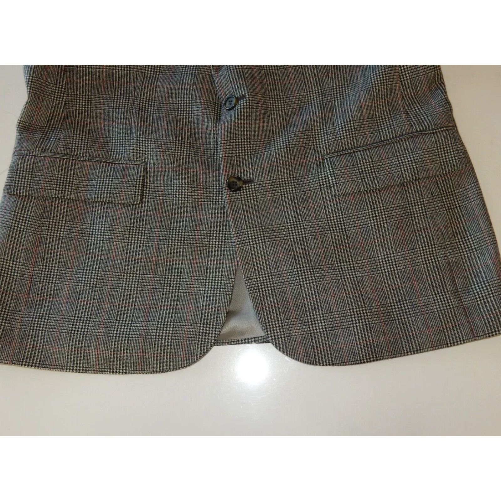 Brooks Brothers VINTAGE Brooks Brothers Men's Sport Coat Blazer Jacket Wool Size 42R Gray Classic Size 42R - 3 Thumbnail