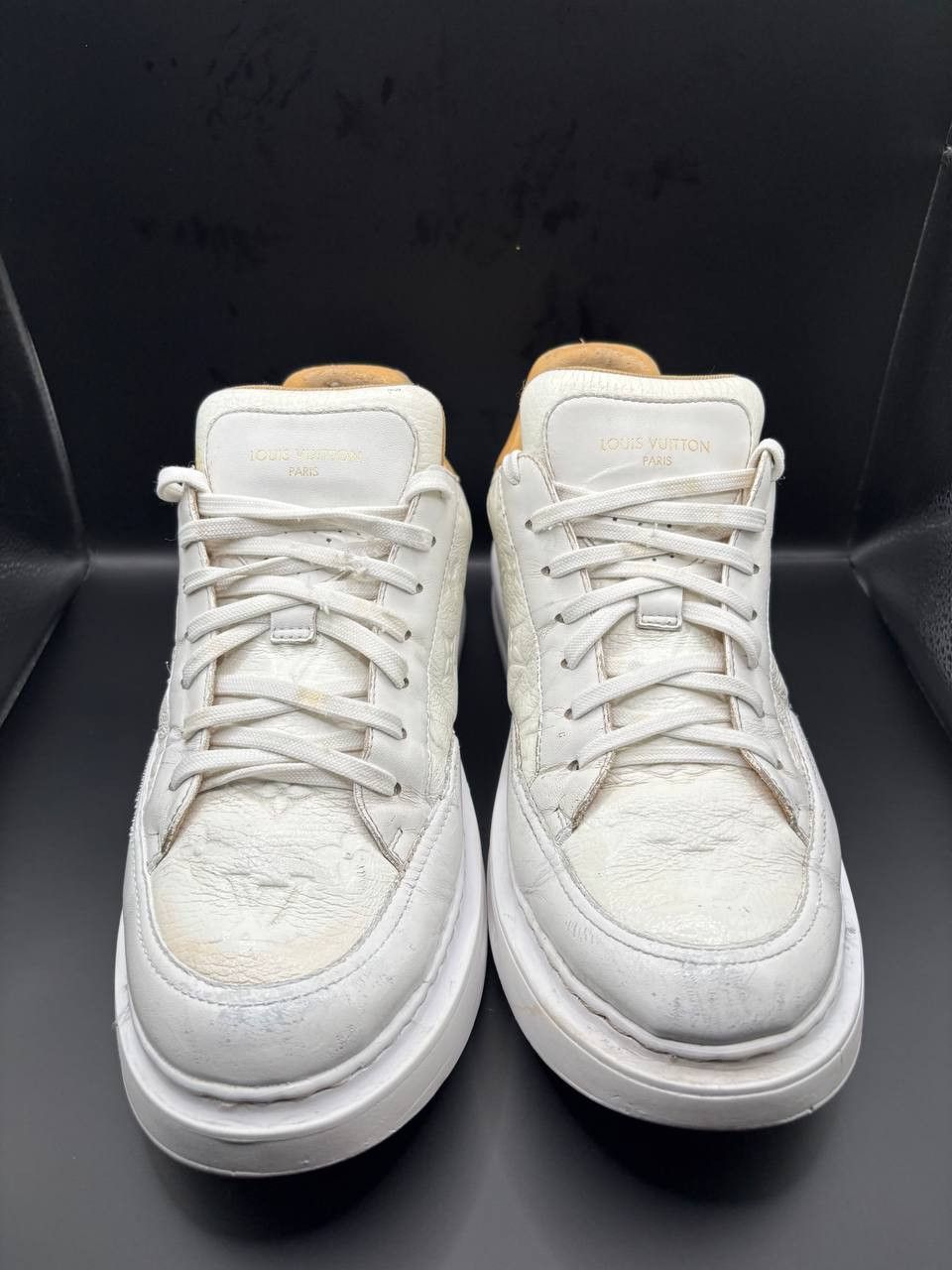 Louis Vuitton Louis Vuitton Beverly Hills Monogram Sneakers White LV 8.5 Size US 9.5 / EU 42-43 - 7 Thumbnail