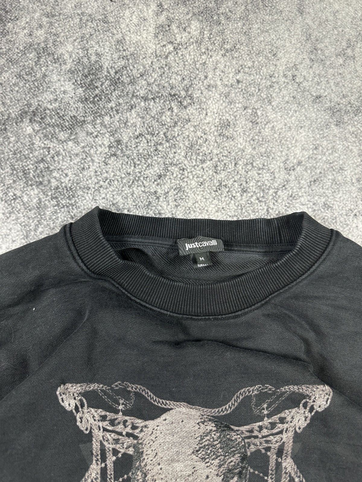 Just Cavalli Y2K Just Cavalli Logo Sweatshirt Streetwear Luxury Rare M Size US M / EU 48-50 / 2 - 3 Thumbnail