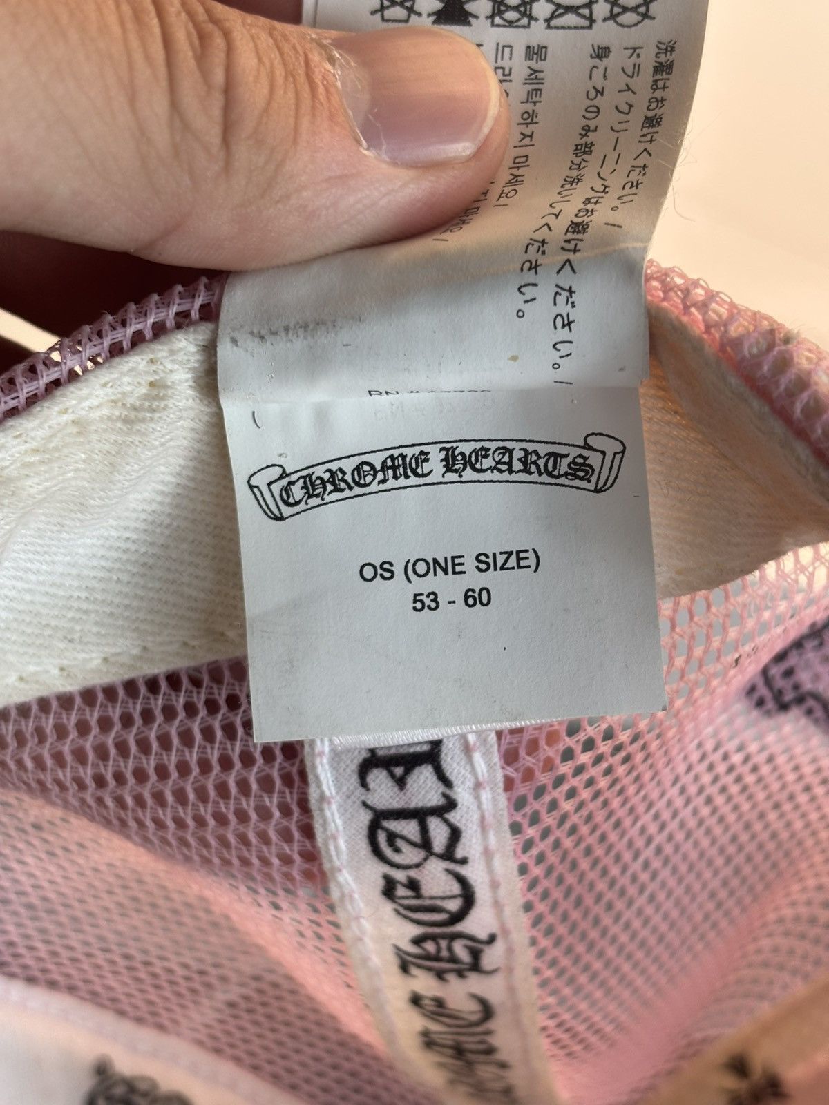 Chrome Hearts Chrome hearts pink horseshoe trucker hat Size ONE SIZE - 8 Thumbnail