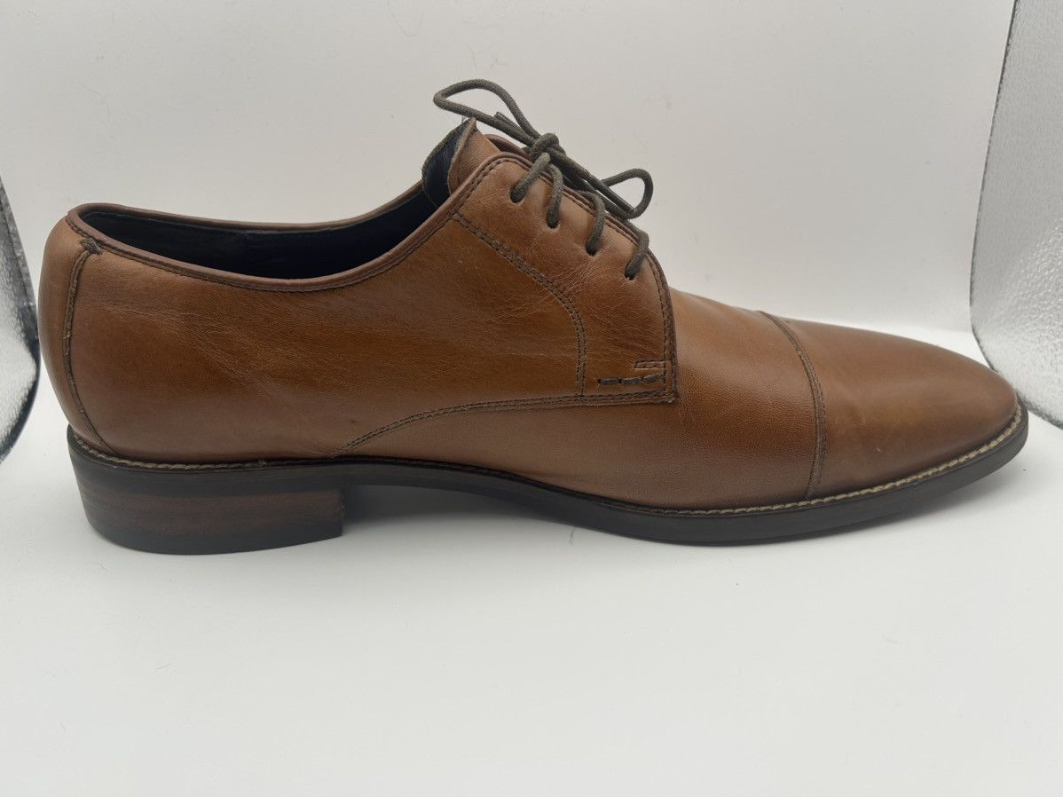 Cole Haan Cole Haan Mens Size 10 Lenox Oxford British Tan Leather Shoe Size US 10 / EU 43 - 5 Thumbnail