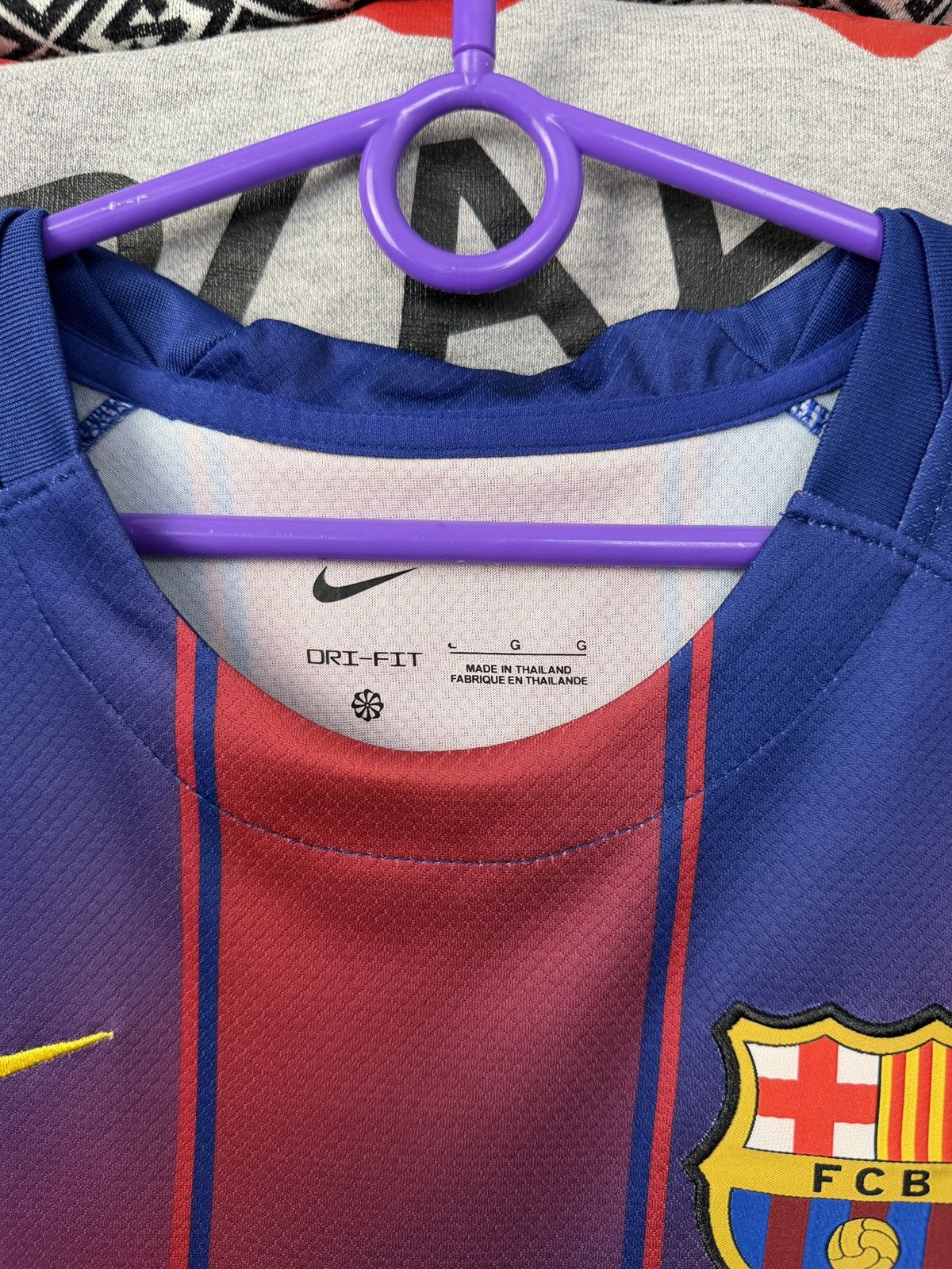 Nike Nike FCB Barcelona Football Tee jersey Size US L / EU 52-54 / 3 - 15 Thumbnail