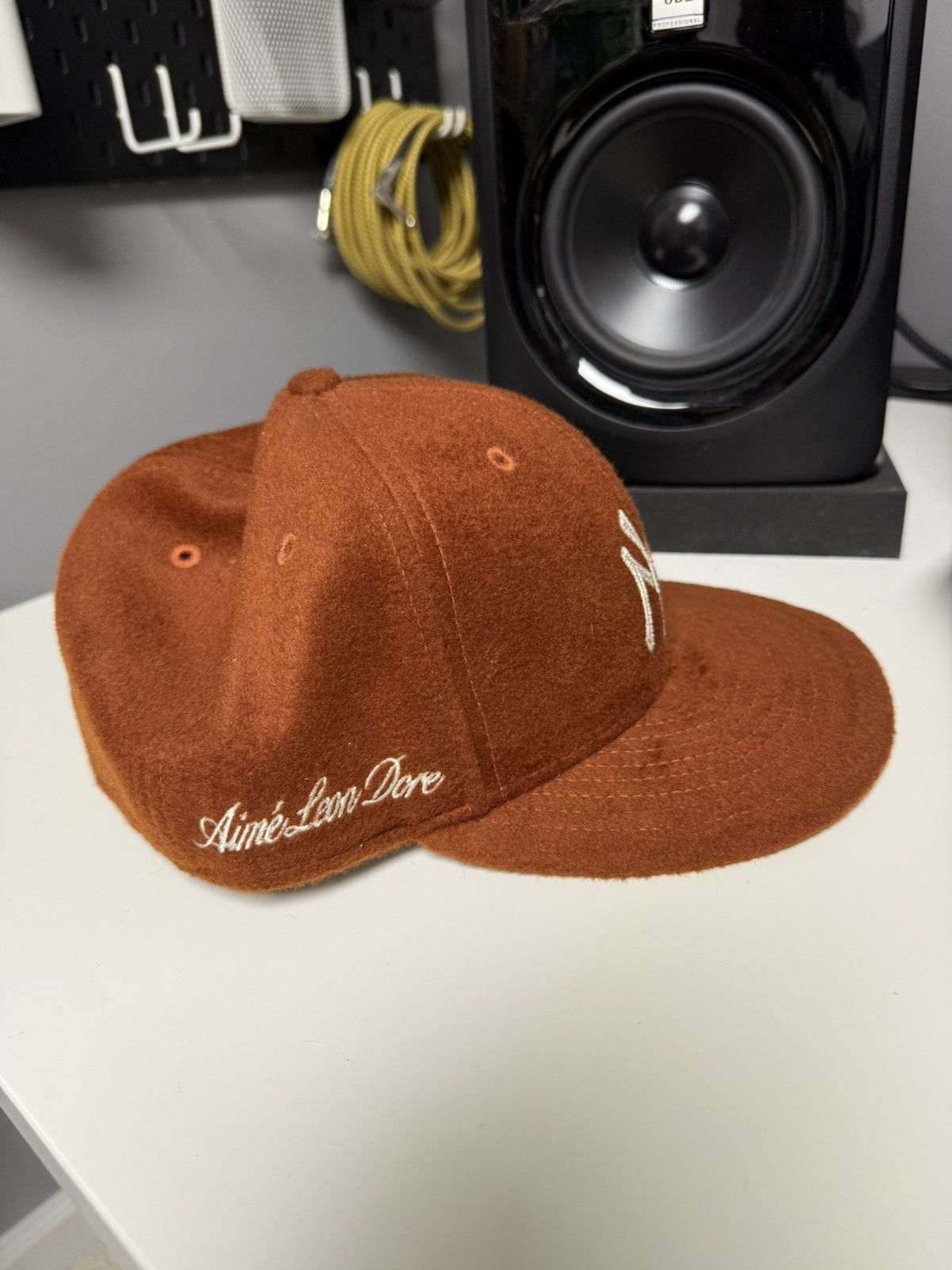 Aime Leon Dore × New Era (7 3/4) ALD x New Era Moleskin Yankees Hat Rust Size ONE SIZE - 2 Thumbnail