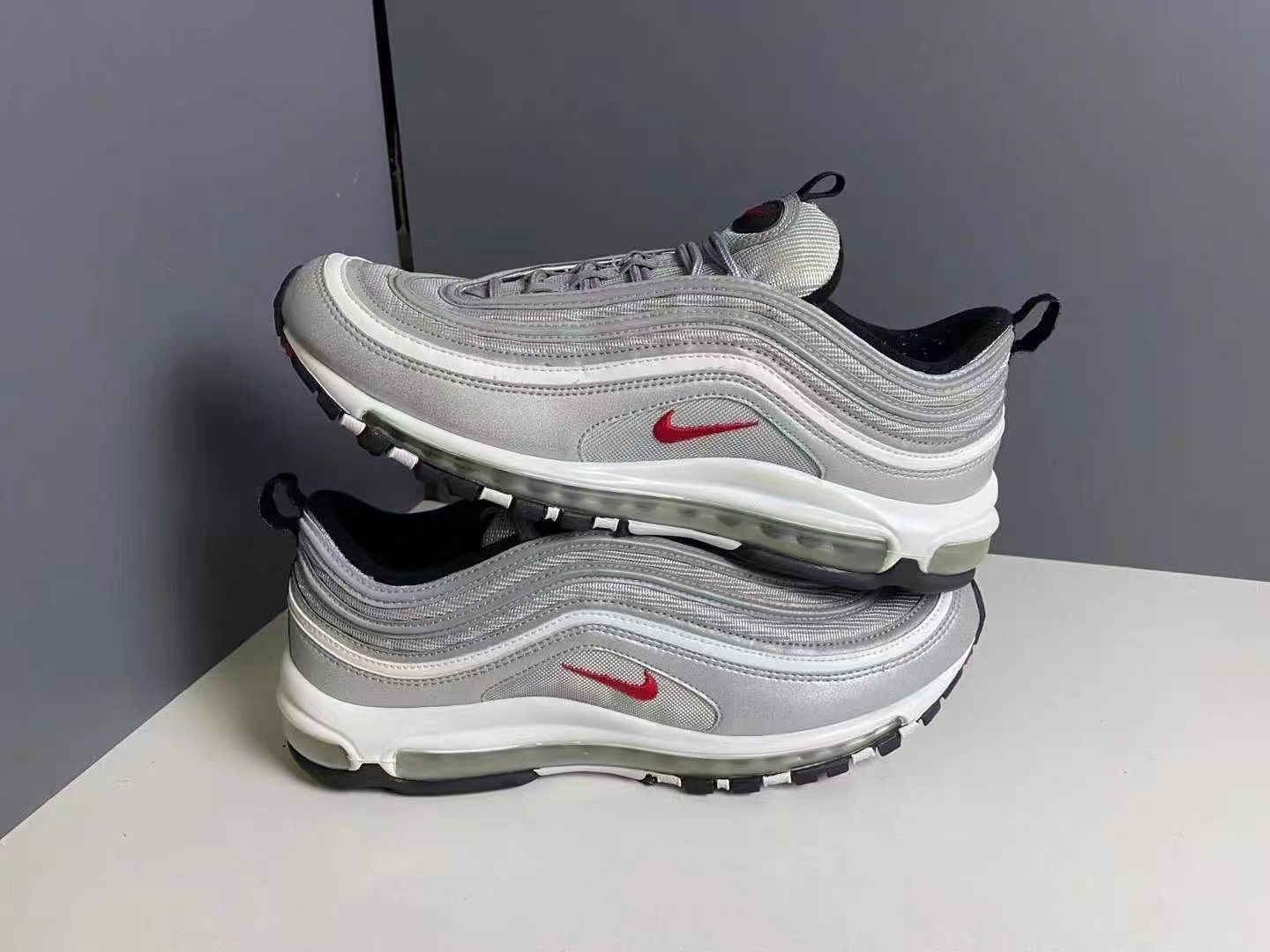 Nike Nike Air Max 97 Silver Bullet K15 Size US 13 / EU 46 - 2 Thumbnail