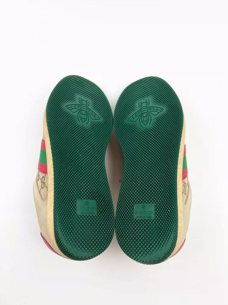 Gucci Gucci Classic Pink Dirty Sneakers Size 37-2505 Size US 5.5 / EU 38 - 6 Thumbnail