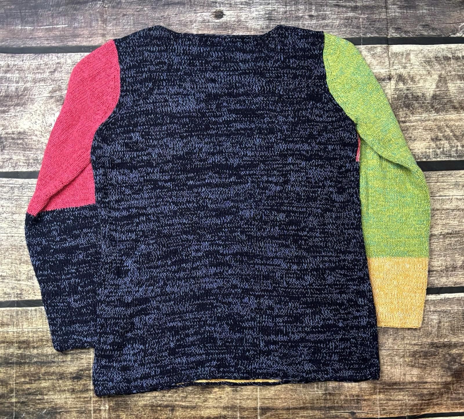 JH Collectibles VTG JH Collectibles Sweater Womens M 3D Knit Crochet 90s Size M / US 6-8 / IT 42-44 - 3 Thumbnail