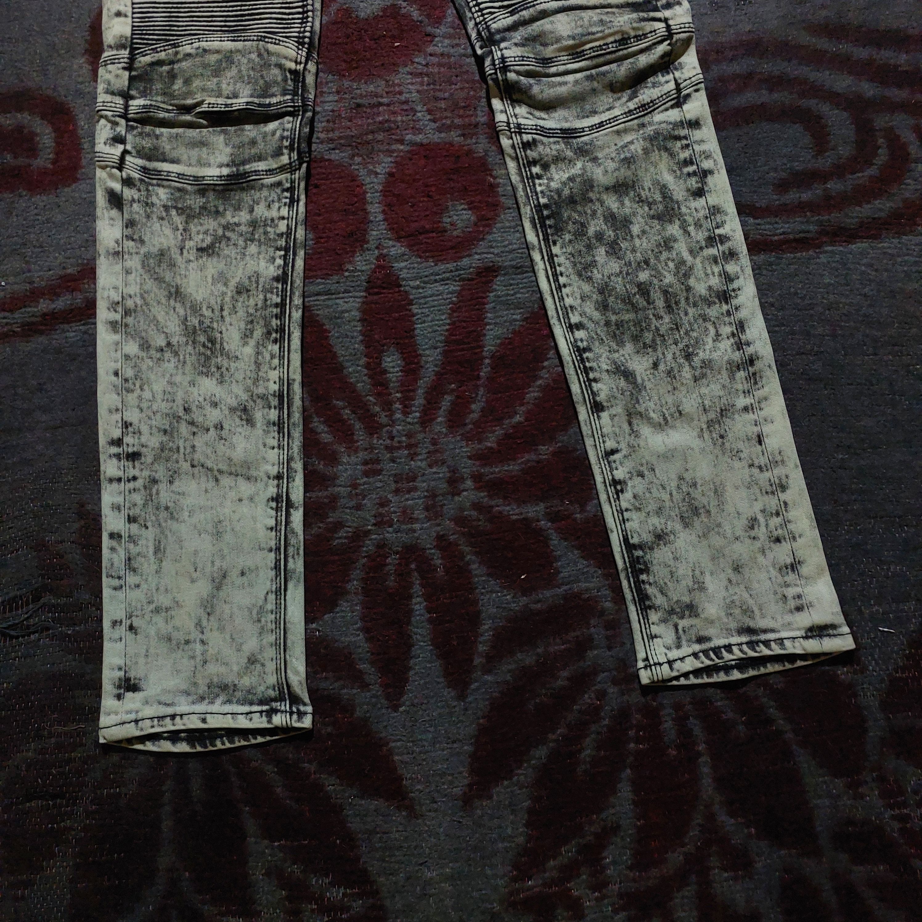 GOSTAR DE FUGA FUGA japanese acid biker jeans Size US 29 - 6 Thumbnail