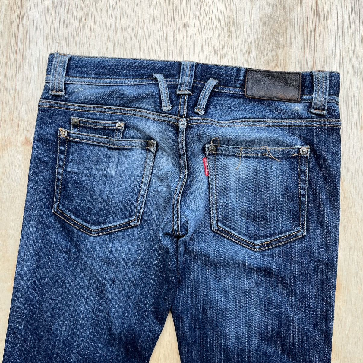 Tornado Mart TORNADO MART VINTAGE STRETCH DENIM JAPANESE BRAND Size US 31 - 12 Thumbnail