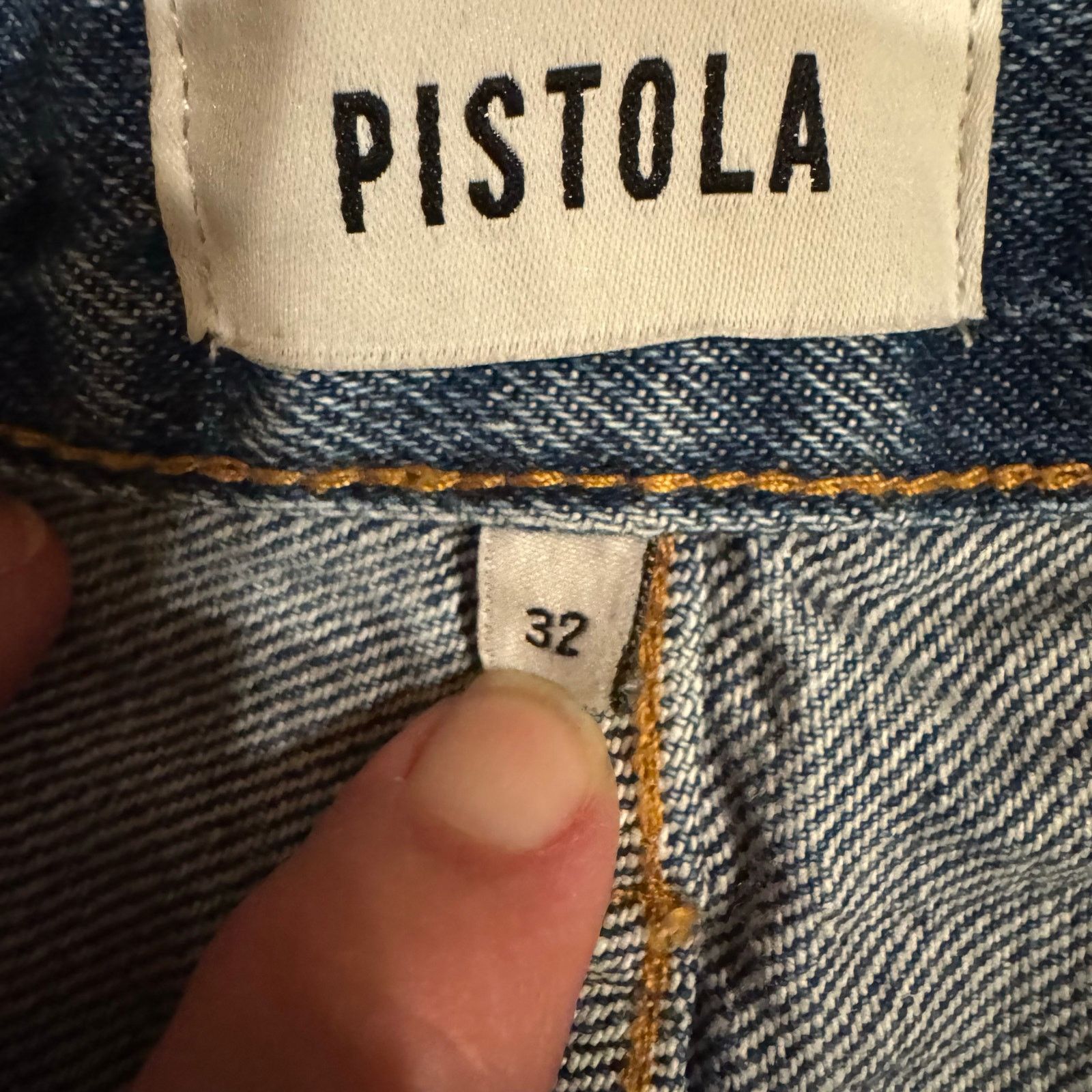 Pistola Pistola Distressed High Rise Cutoff Denim Shorts 32 Size 32" / US 10 / IT 46 - 5 Thumbnail