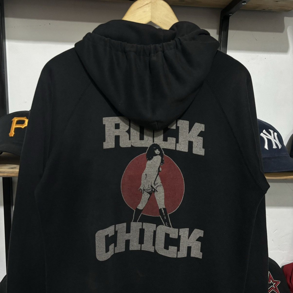 Hysteric Glamour × Japanese Brand Vintage Hysteric Glamour Rock Chick Woman Pull Over Hoodie Size US M / EU 48-50 / 2 - 2 Thumbnail