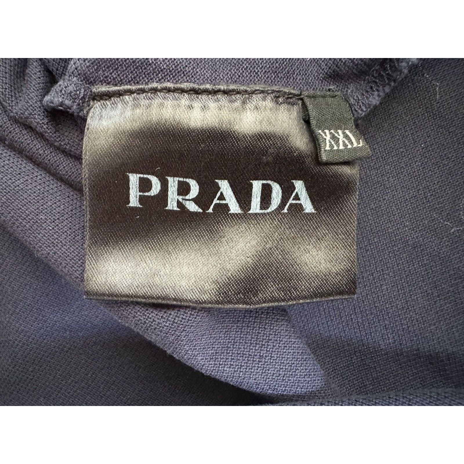 Prada Prada Linea Rossa Longsleeve Polo Shirt Size US L / EU 52-54 / 3 - 5 Thumbnail
