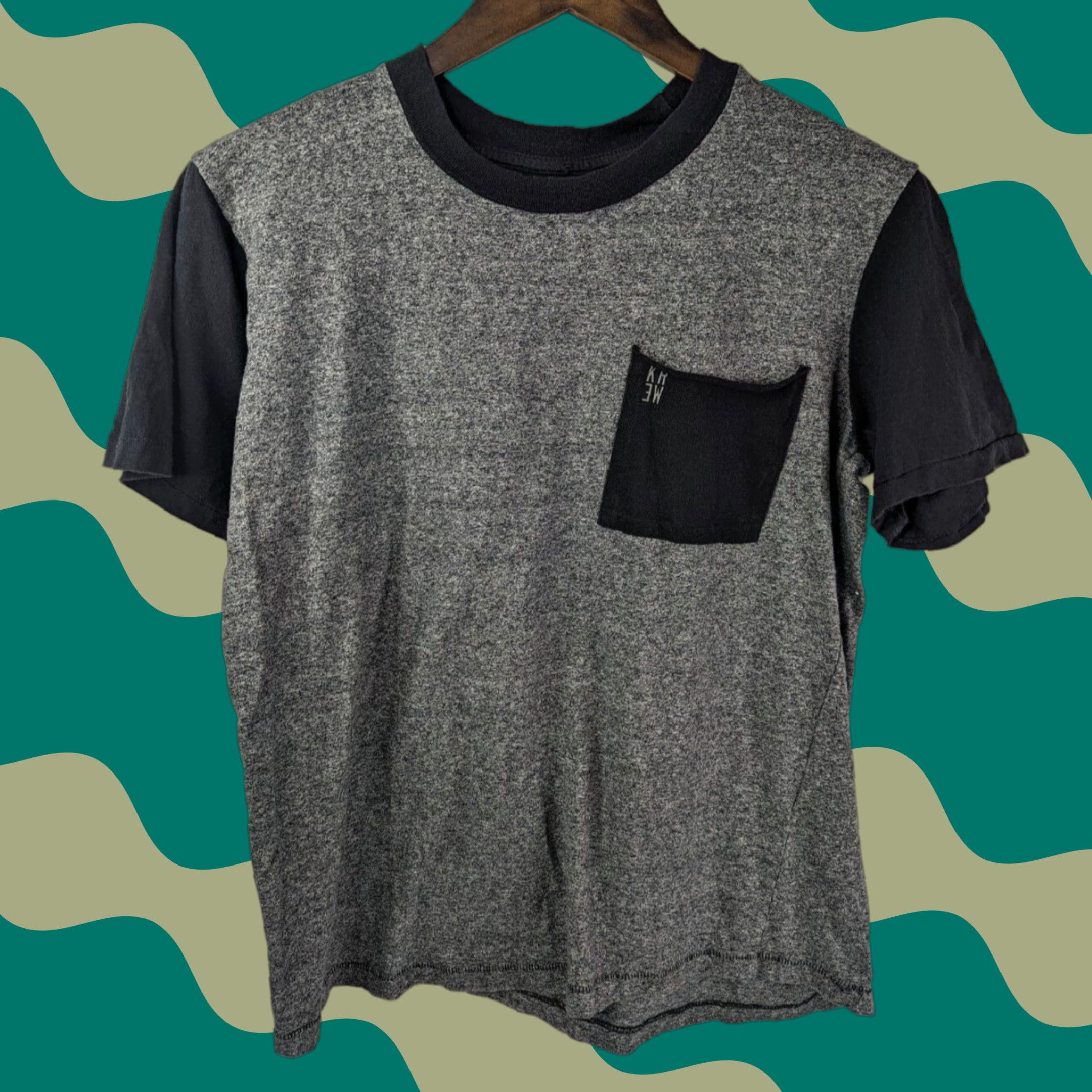 Krewe Krew Shirt Men's Small Black Terril Pocket Tee Short Sleeve 100% Cotton KR3W Size US S / EU 44-46 / 1 - 1 Thumbnail