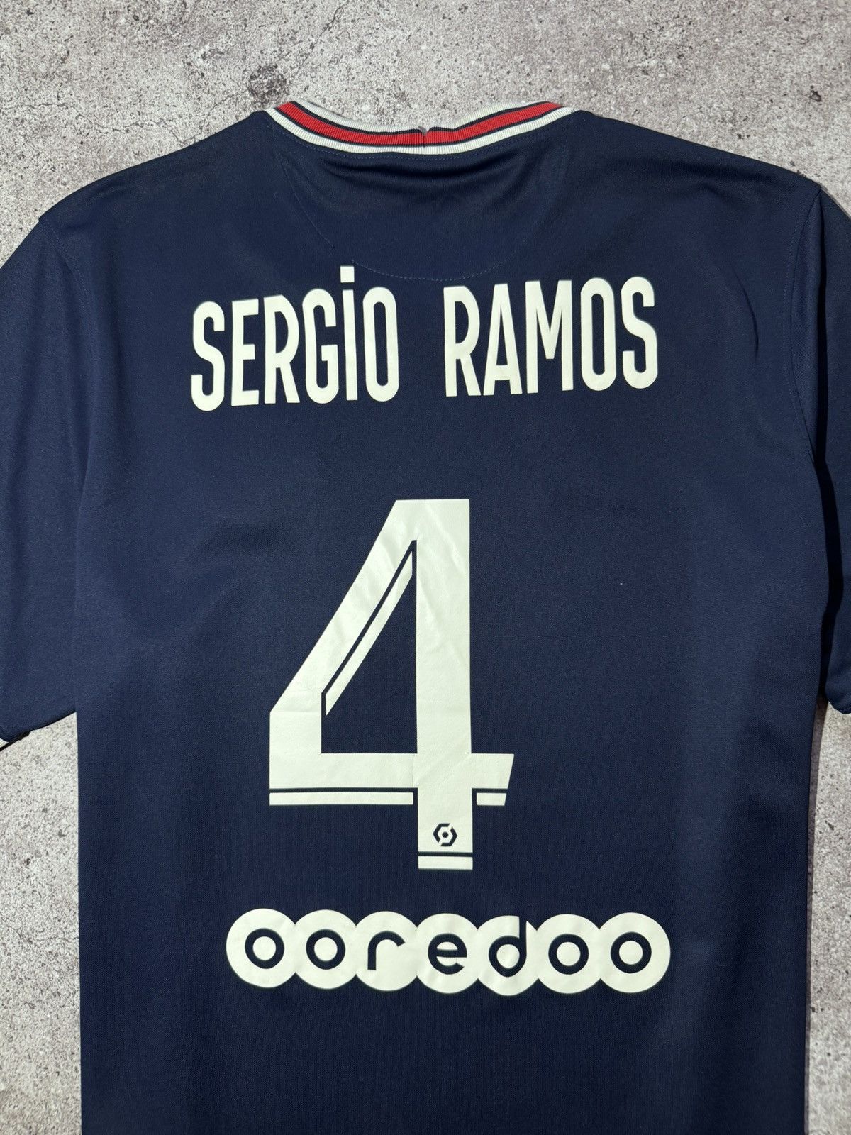 Jordan Brand Paris Saint-Germain 2021-22 Sergio Ramos Home Soccer Jersey Size US L / EU 52-54 / 3 - 3 Thumbnail