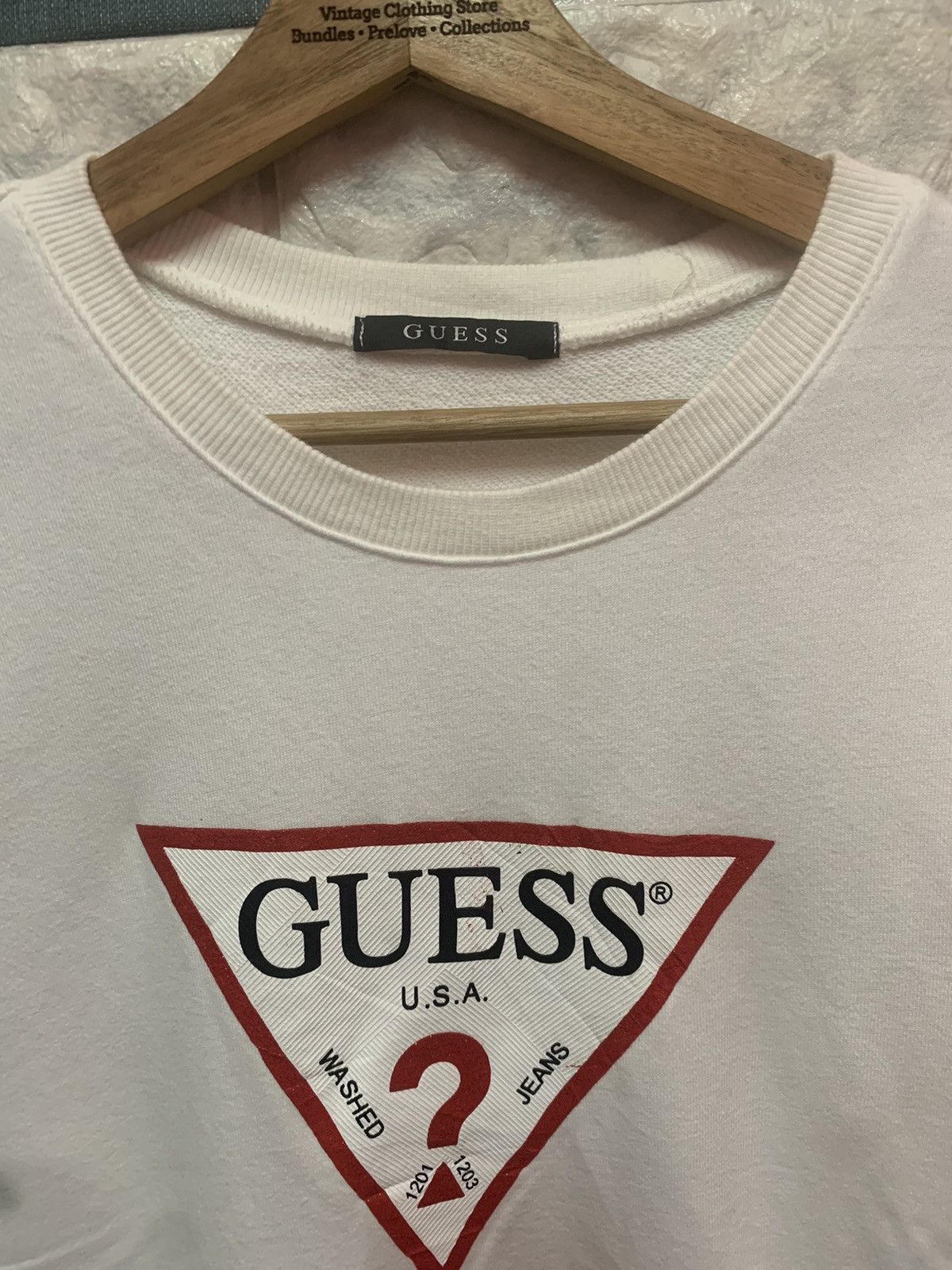 Guess STEAL!! Sweatshirt GUESS Big Logocybe Size US M / EU 48-50 / 2 - 2 Thumbnail
